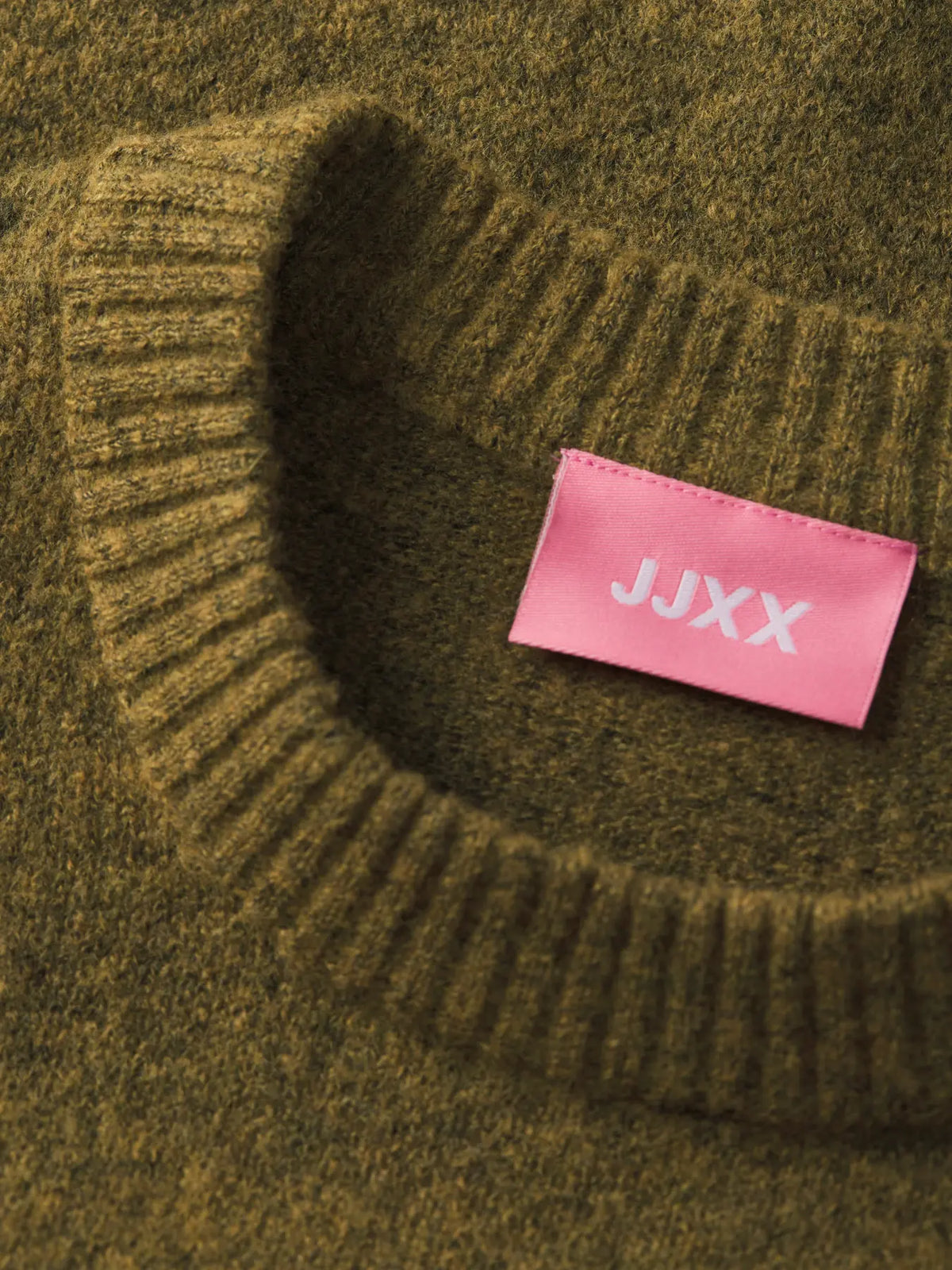 JXVALERIA CREW NECK KNIT - NUTRIA
