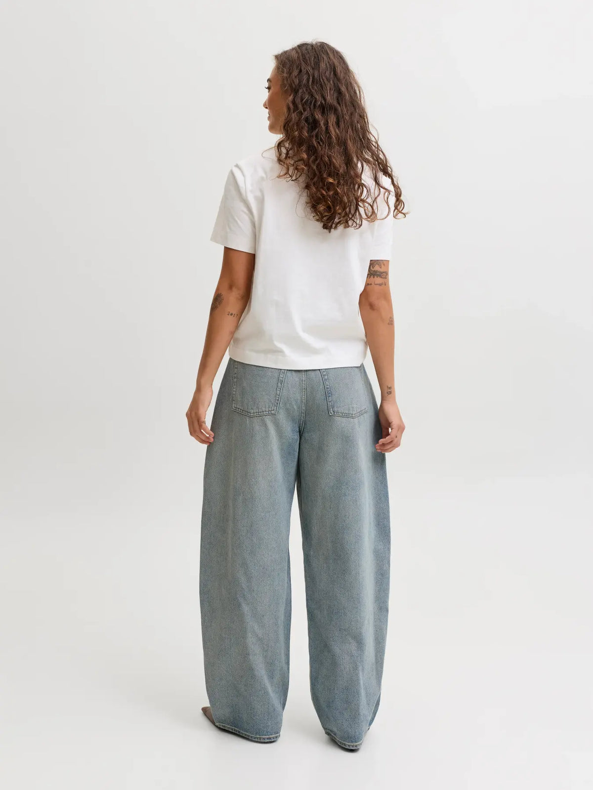 JXSAKAI BAGGY BARREL MW R506 - BLUE DENIM
