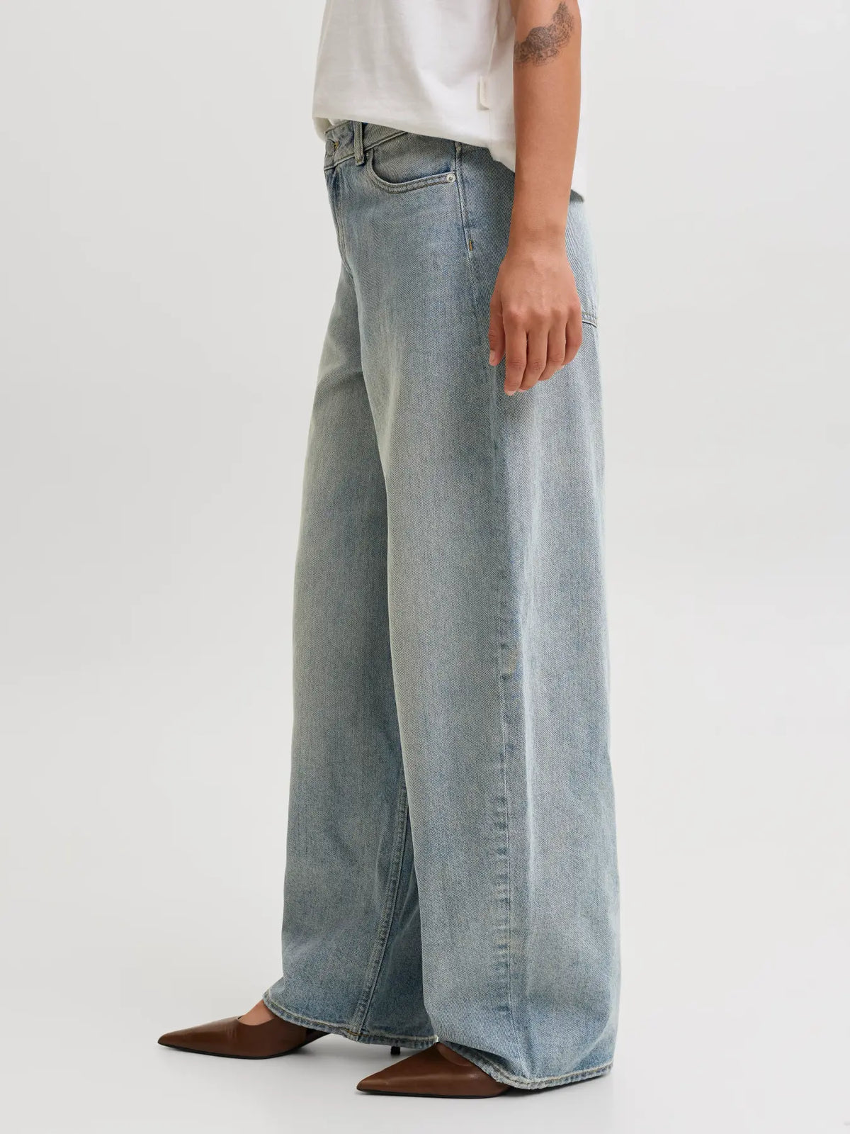JXSAKAI BAGGY BARREL MW R506 - BLUE DENIM
