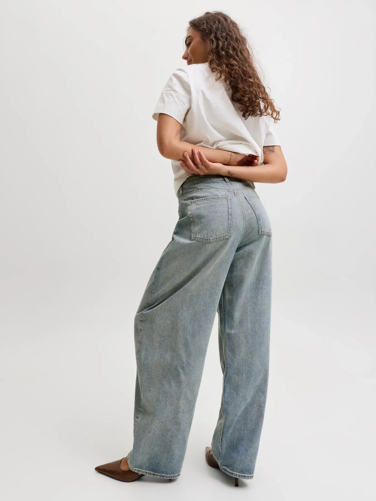 JXSAKAI BAGGY BARREL MW R506 - BLUE DENIM