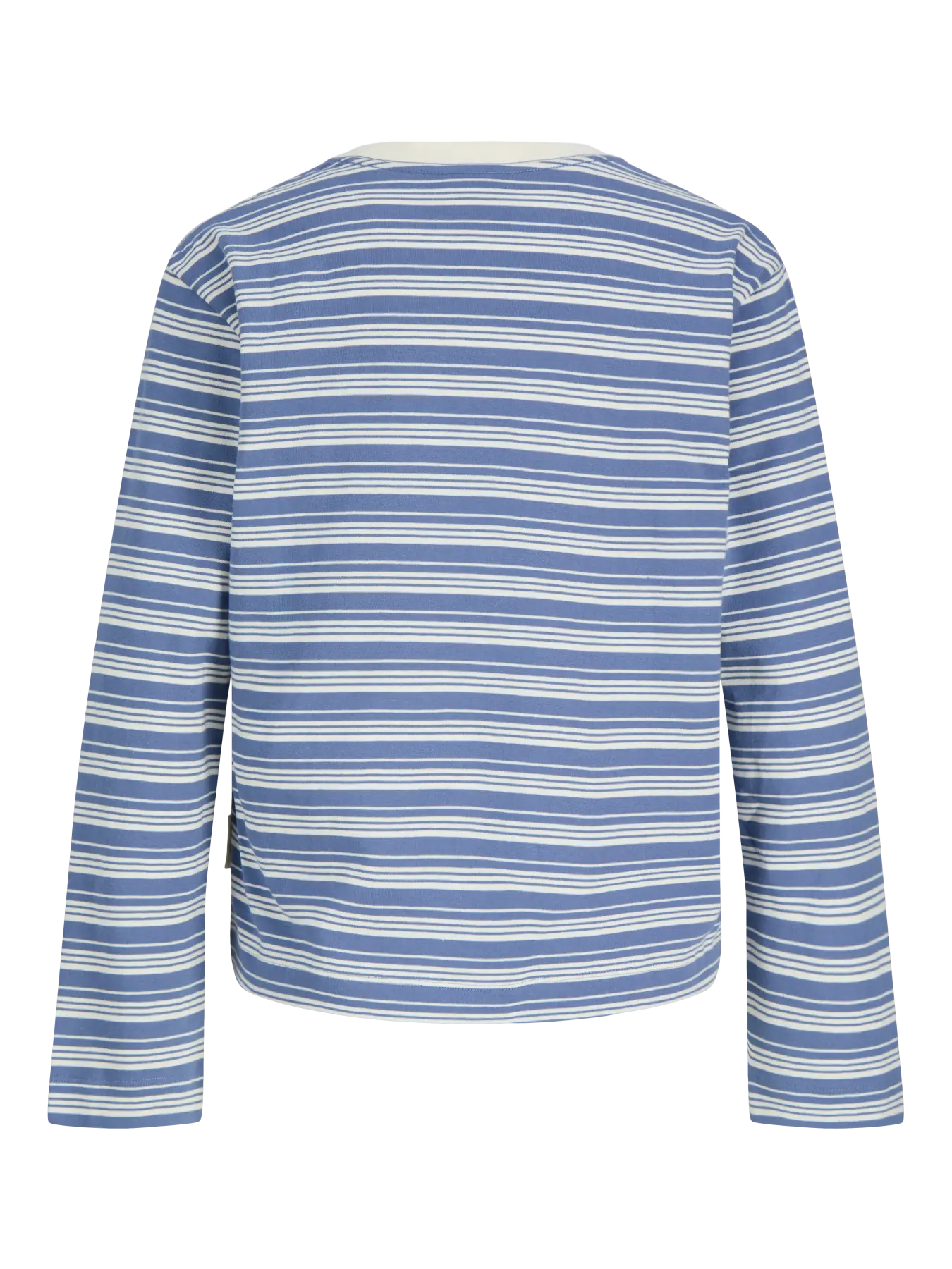 JXSOPHIA BOXY LS STRIPE TEE - VANILLA ICE