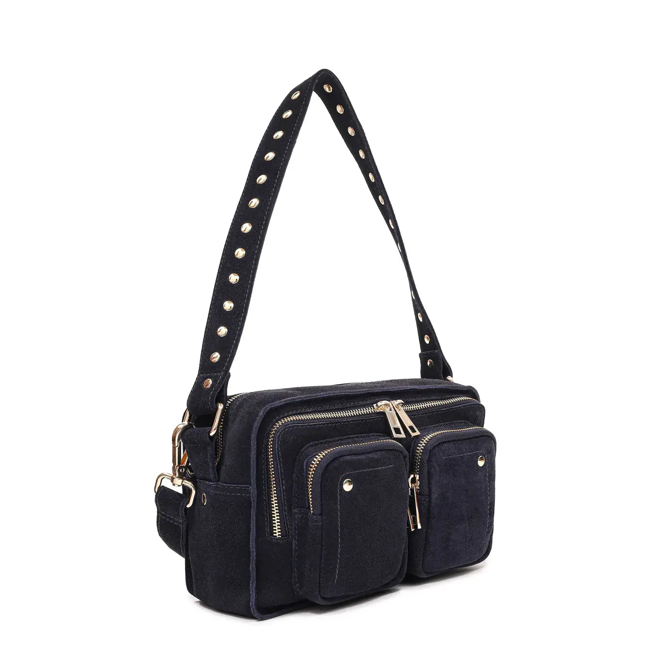 Ellie suede bag - navy