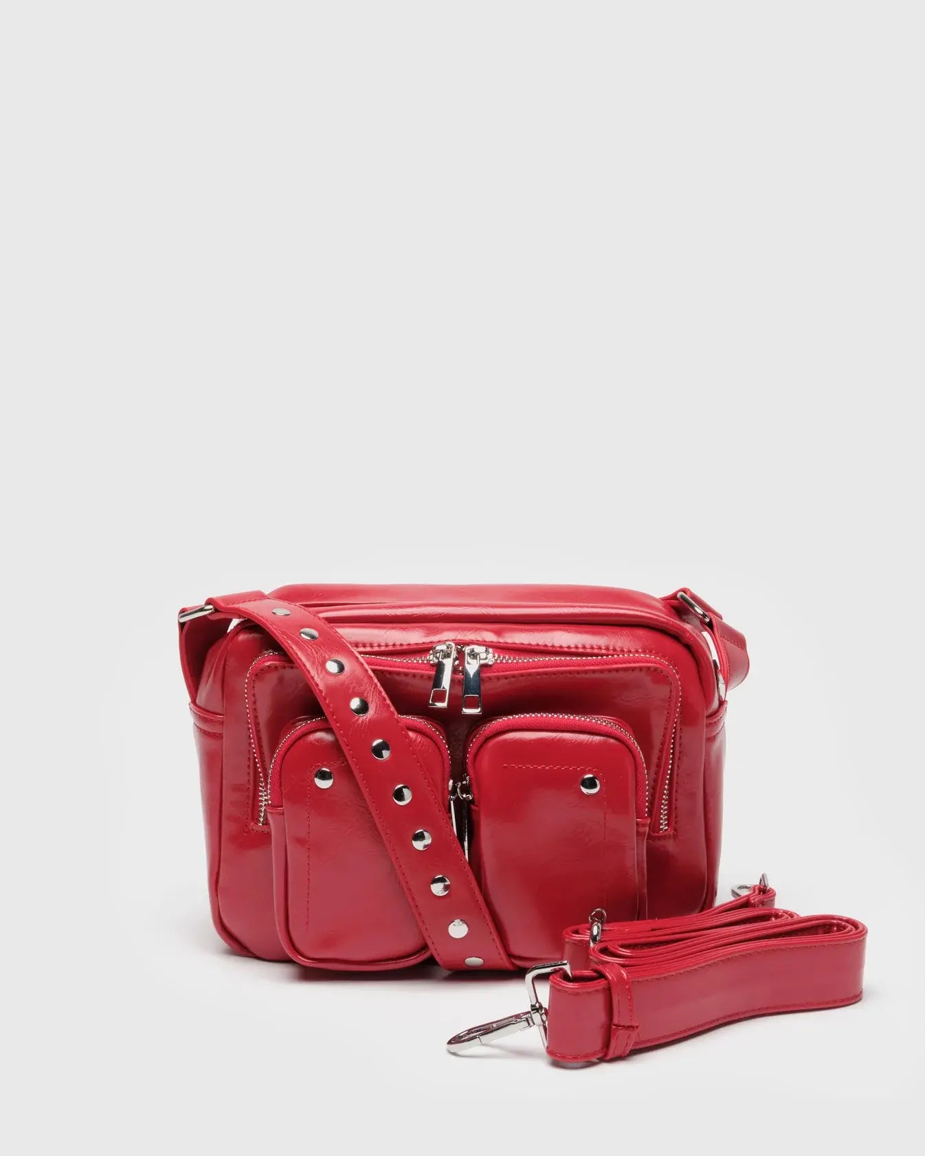 Ellie kreukeltas - felrood