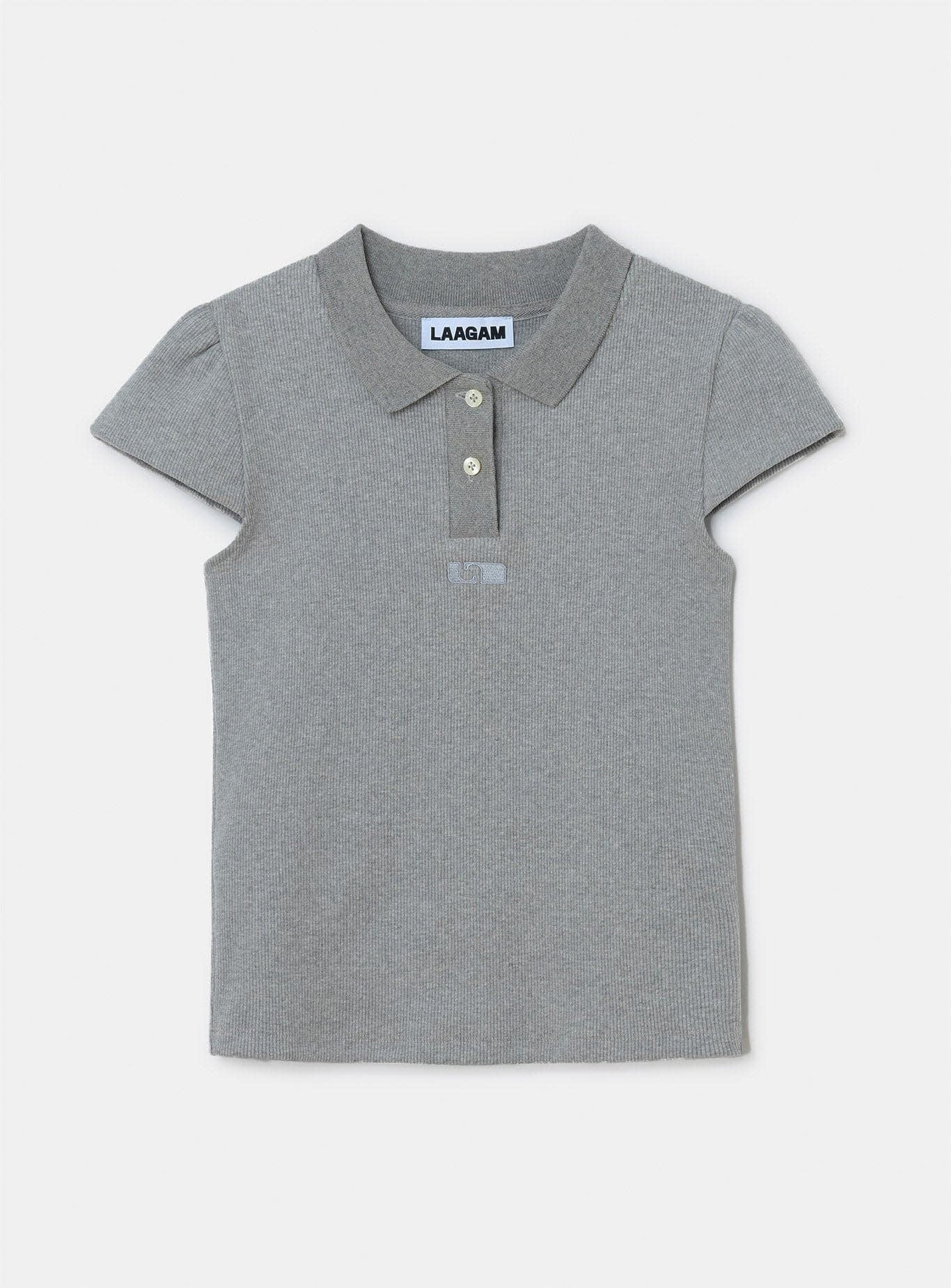 Erya polo T-shirt - Grey