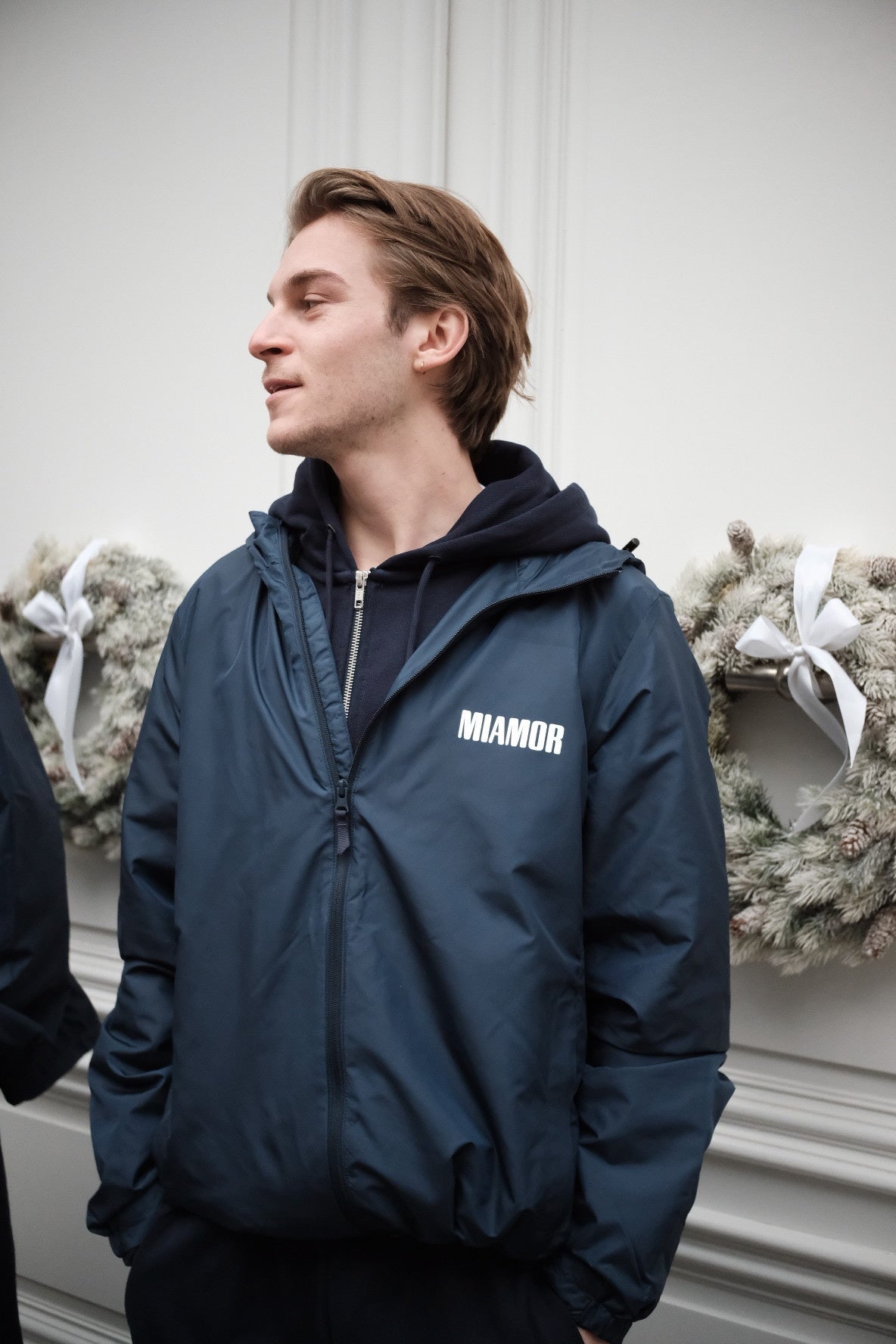 Miamor rain jacket - navy