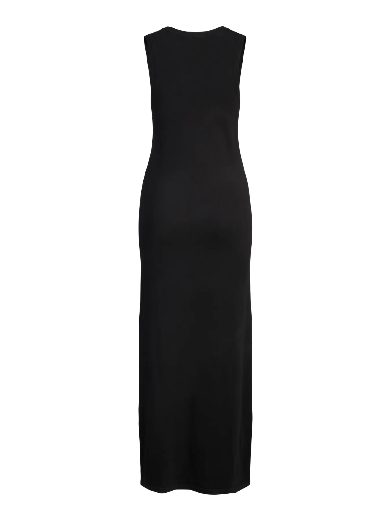 JXMINA COMFY LONG DRESS KNIT - BLACK