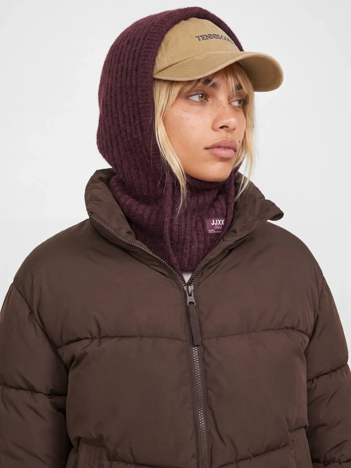 JXKATHERINE KNITTED BALACLAVA ACC LN - WINESTASTING