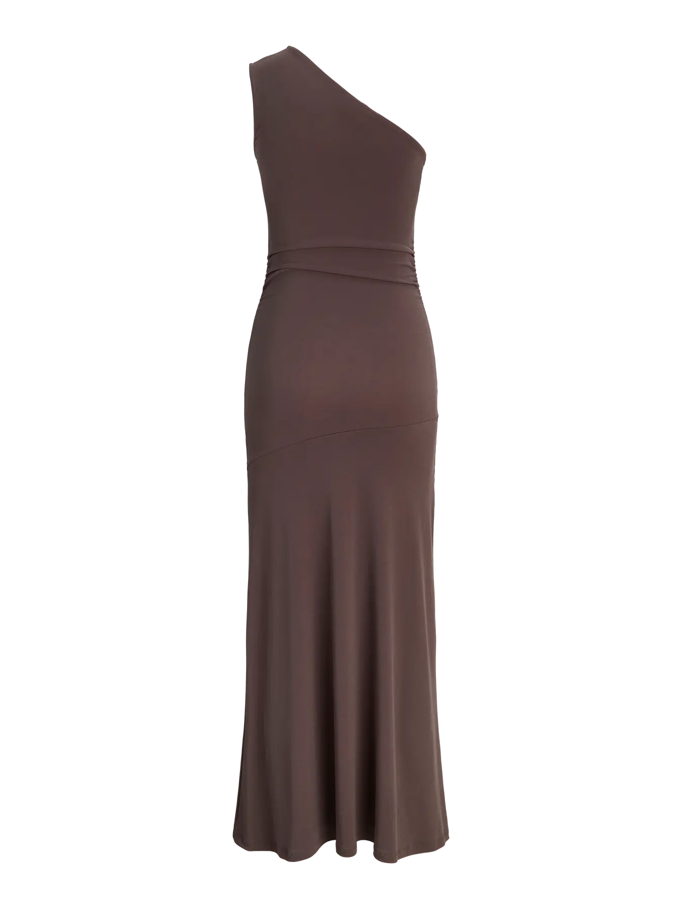 JXPAULINA SHOULDER DRESS  - CHOCOLATE MARTINI