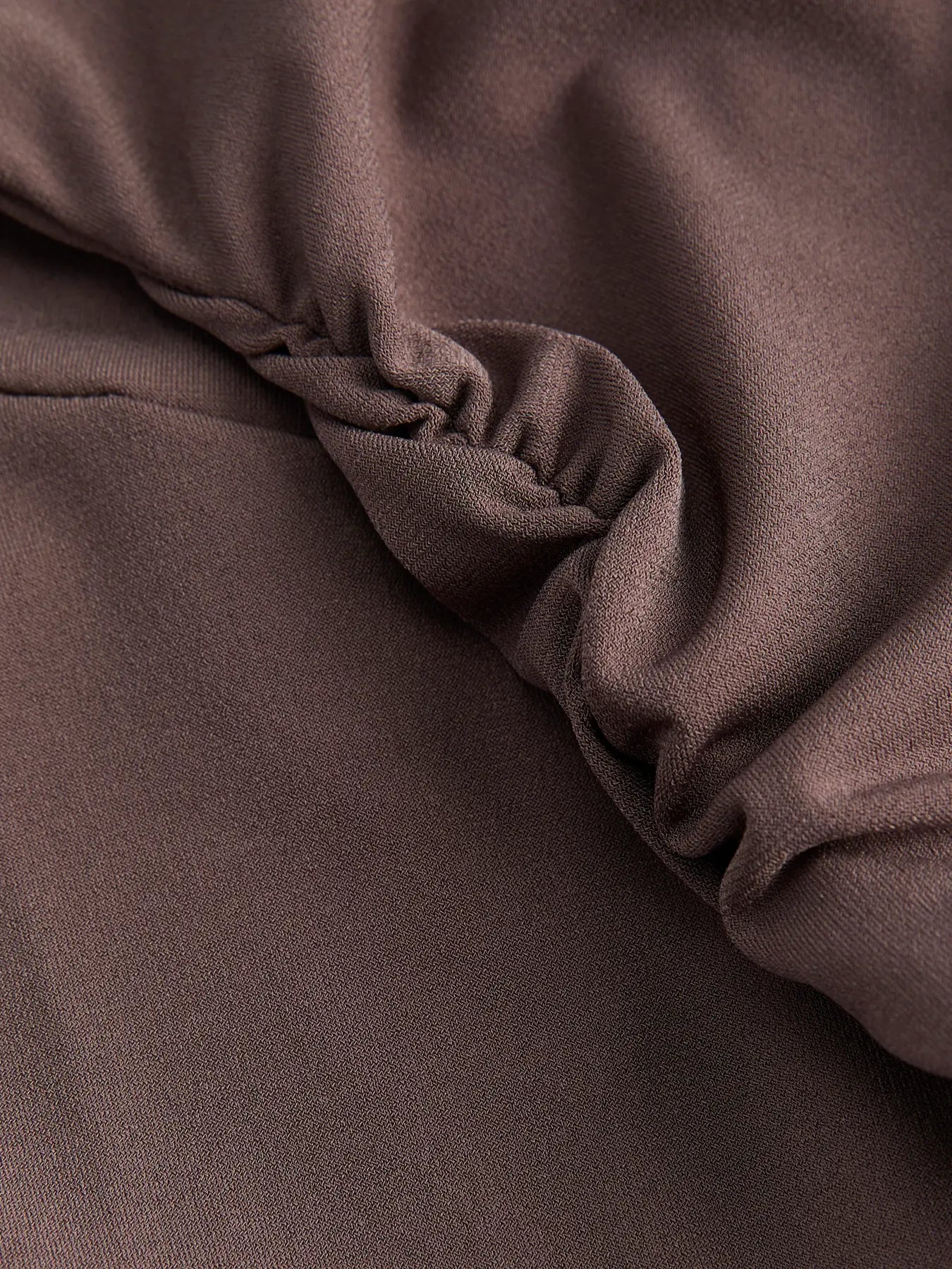 JXPAULINA SHOULDER DRESS  - CHOCOLATE MARTINI