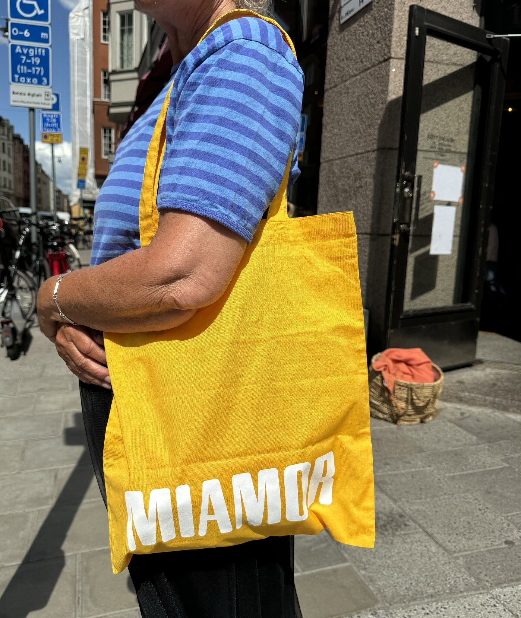 Miamor draagtas - geel