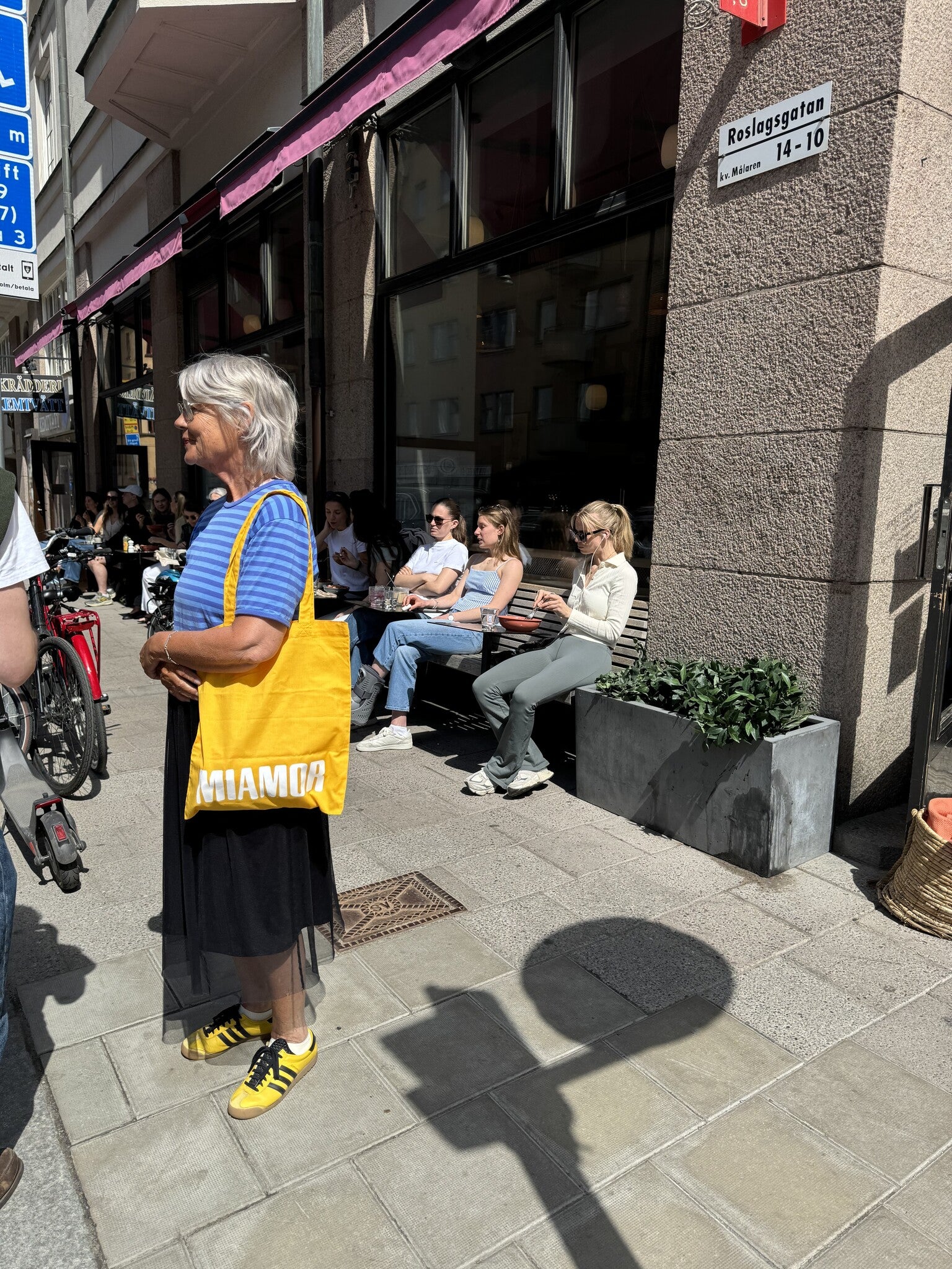 Miamor draagtas - geel