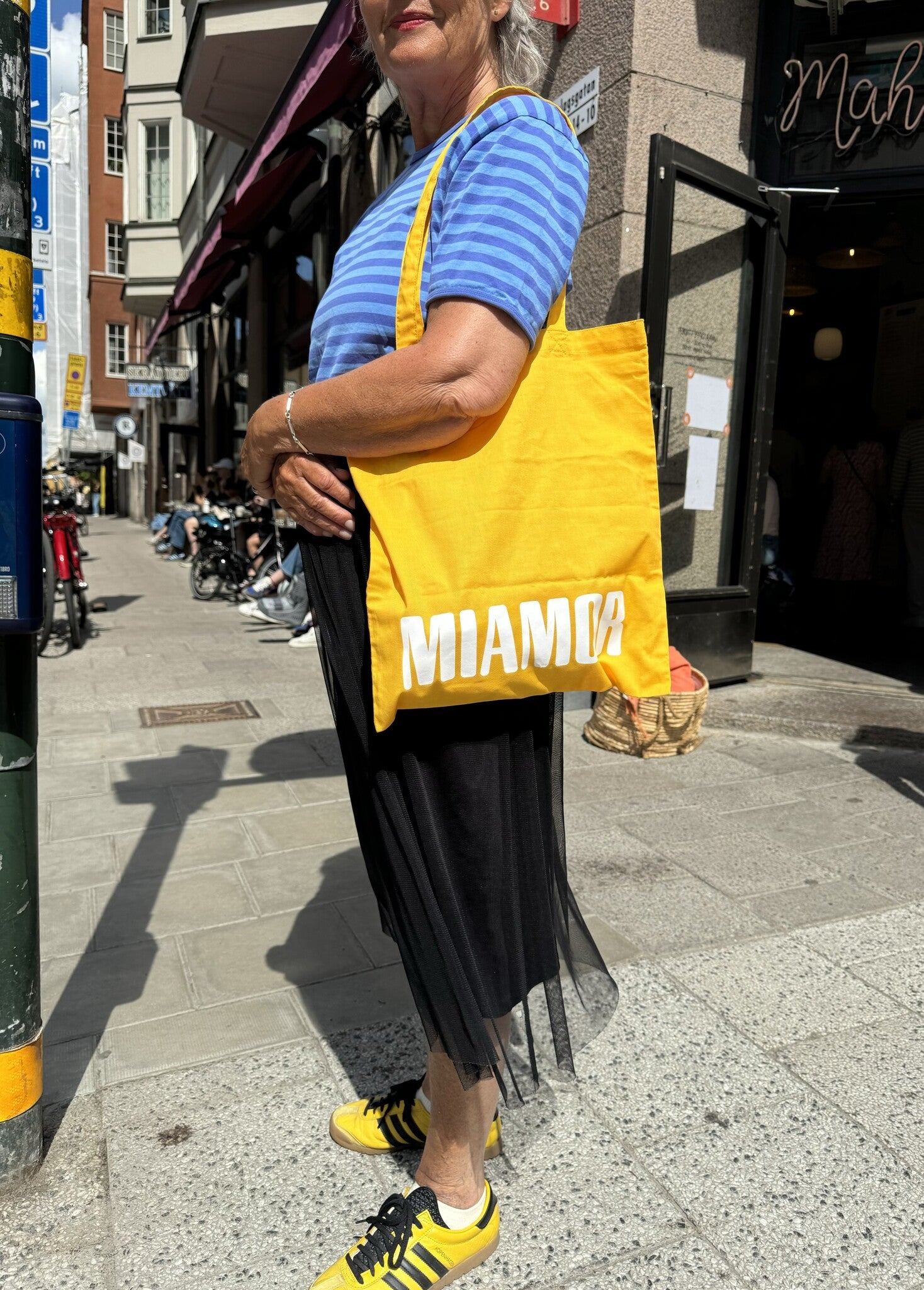 Miamor draagtas - geel