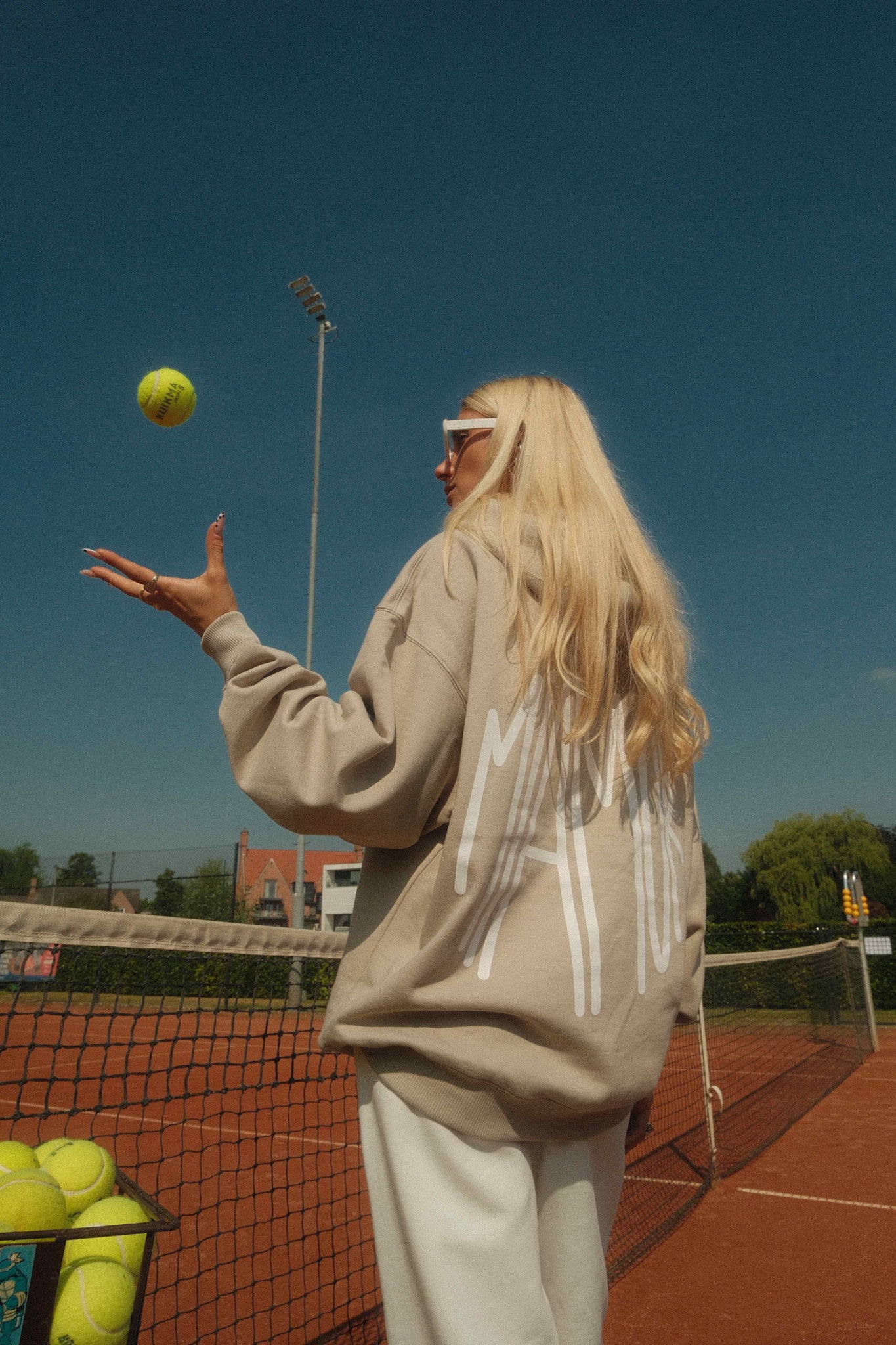 Miamor Supreme unisex hoodie - zandsteen