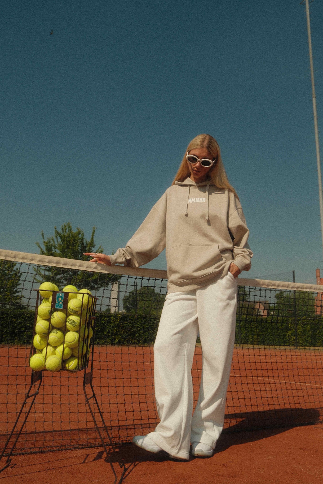 Miamor Supreme unisex hoodie - zandsteen