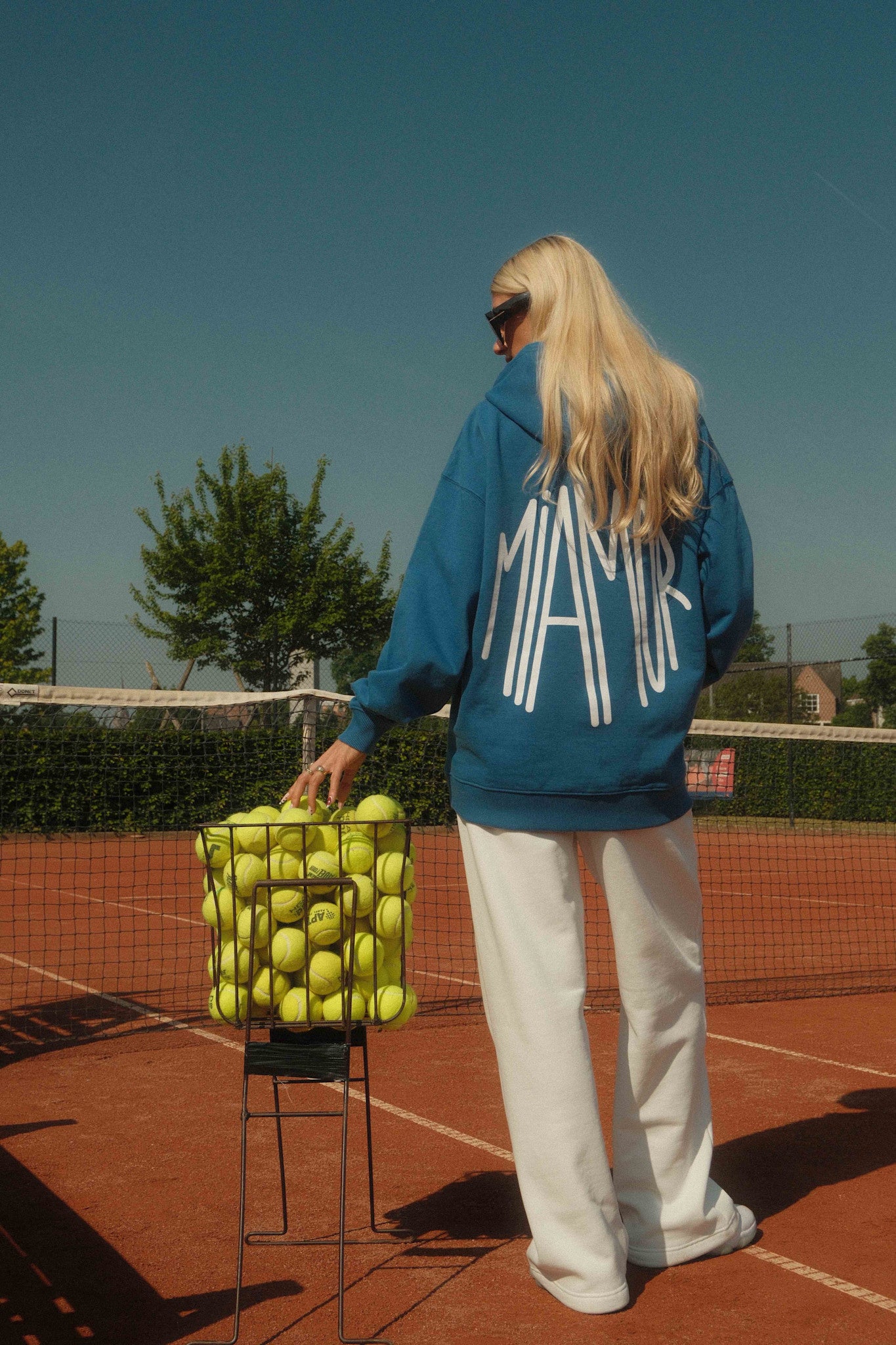 Kopie van de Miamor Supreme unisex hoodie - chill blue