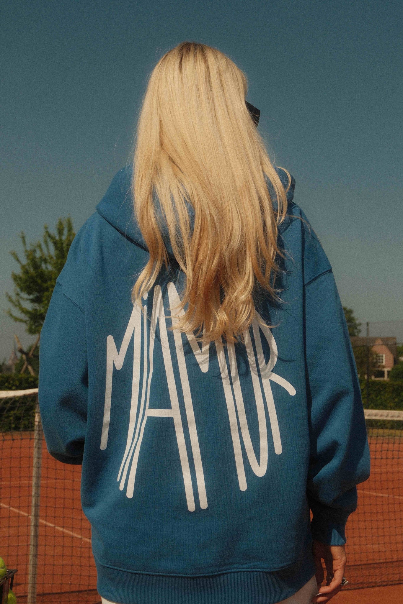 Kopie van de Miamor Supreme unisex hoodie - chill blue