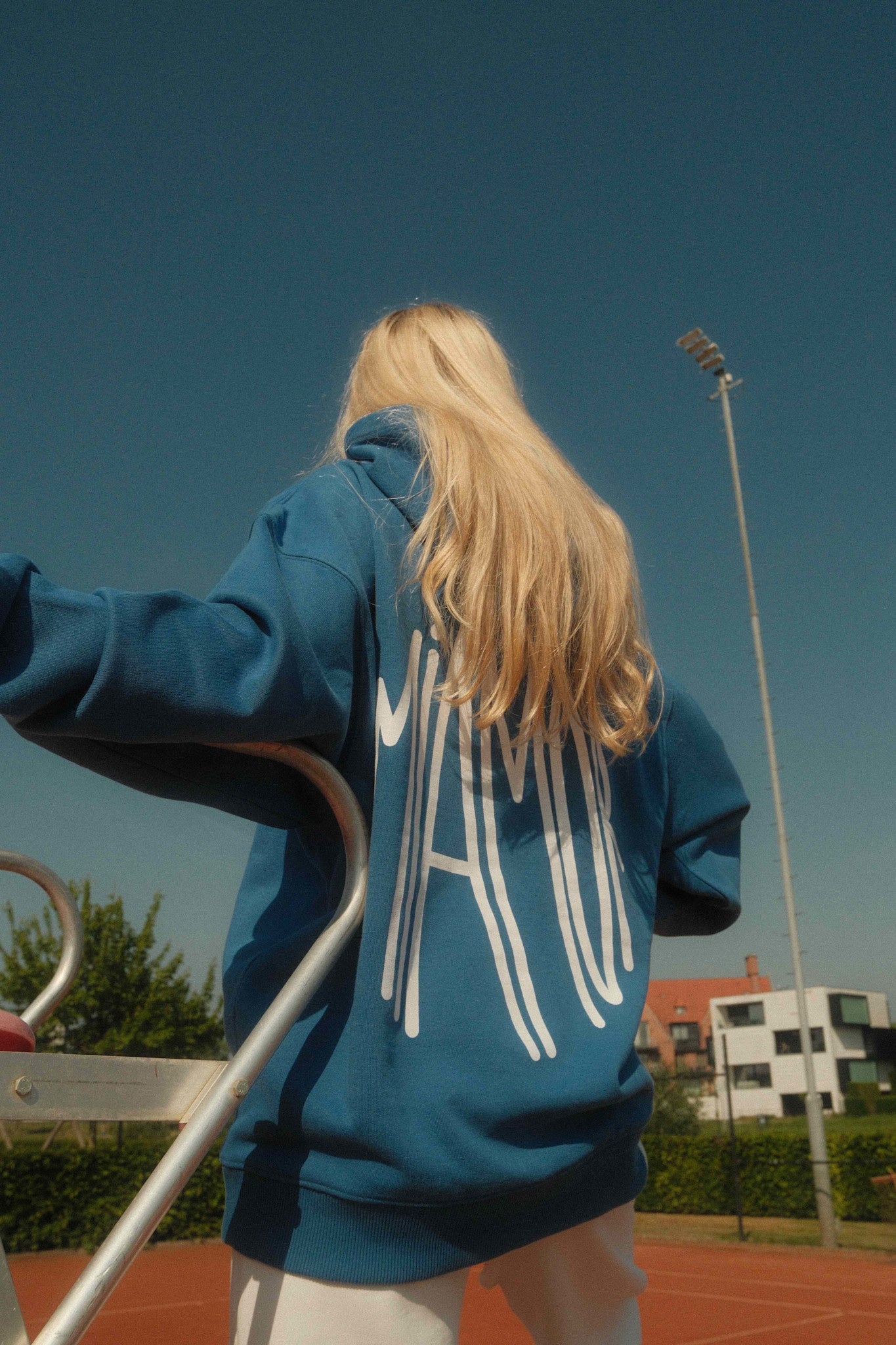 Kopie van de Miamor Supreme unisex hoodie - chill blue