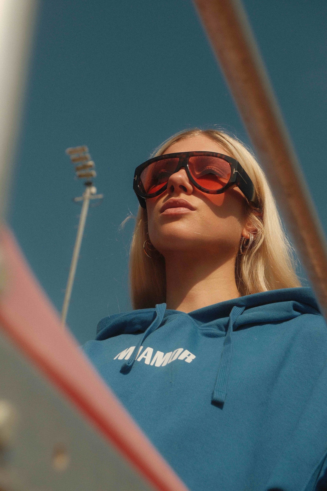 Kopie van de Miamor Supreme unisex hoodie - chill blue