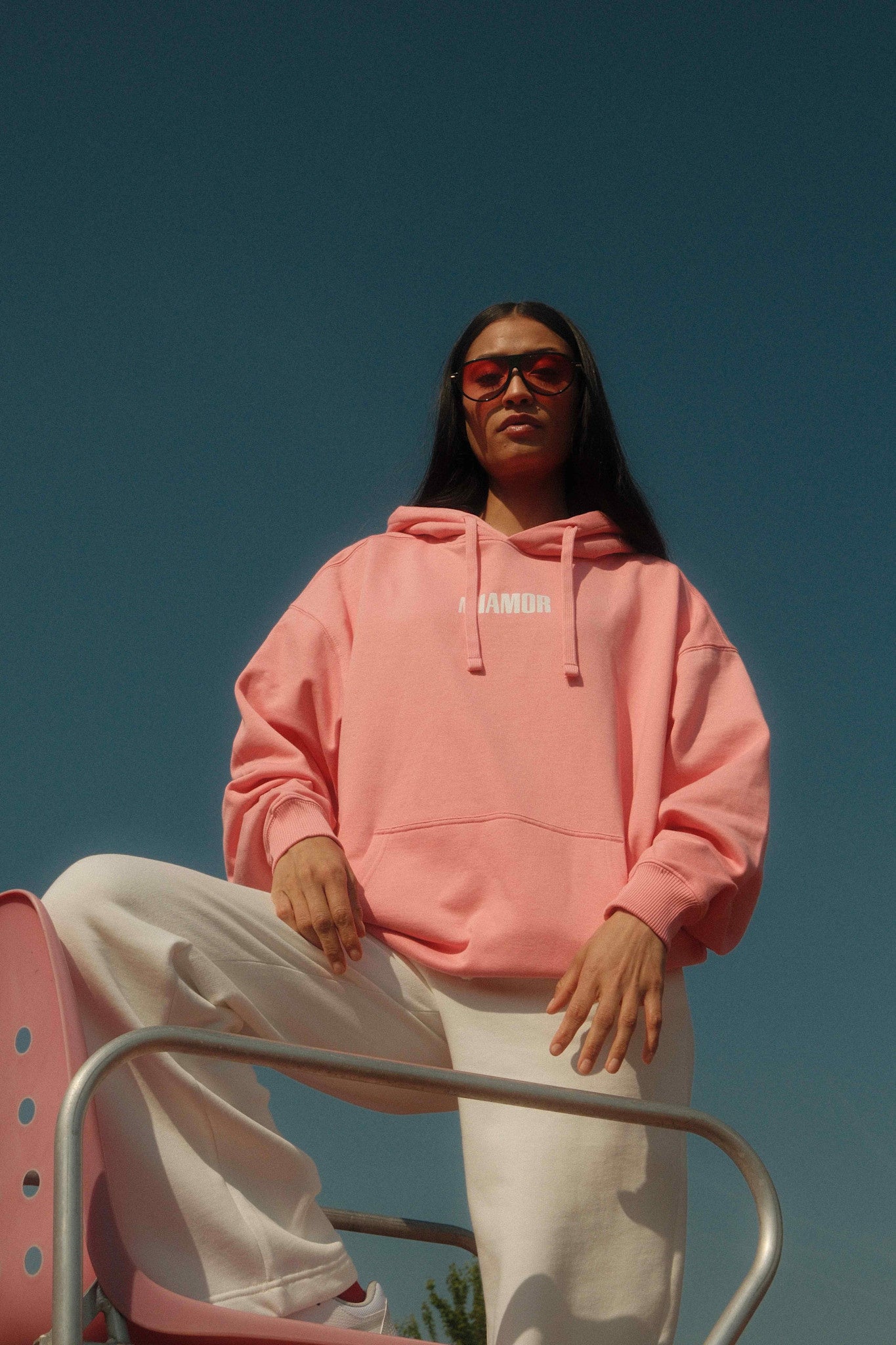Miamor Supreme unisex hoodie - Pink Joy