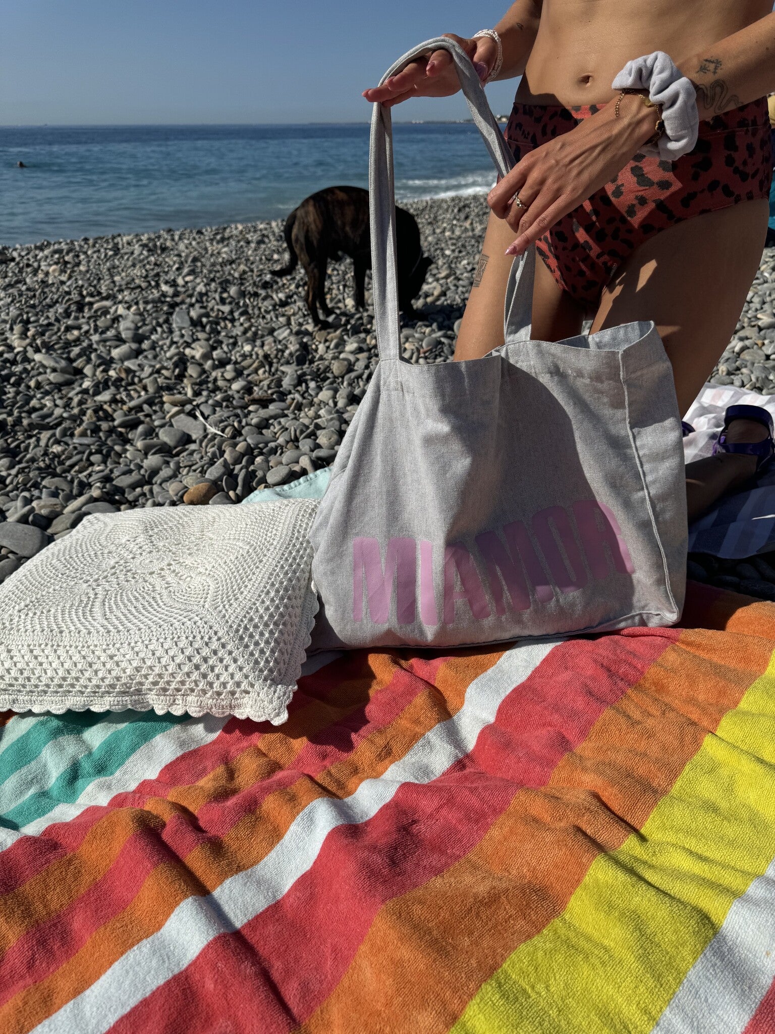 Miamor draagtas XL - grijs lila