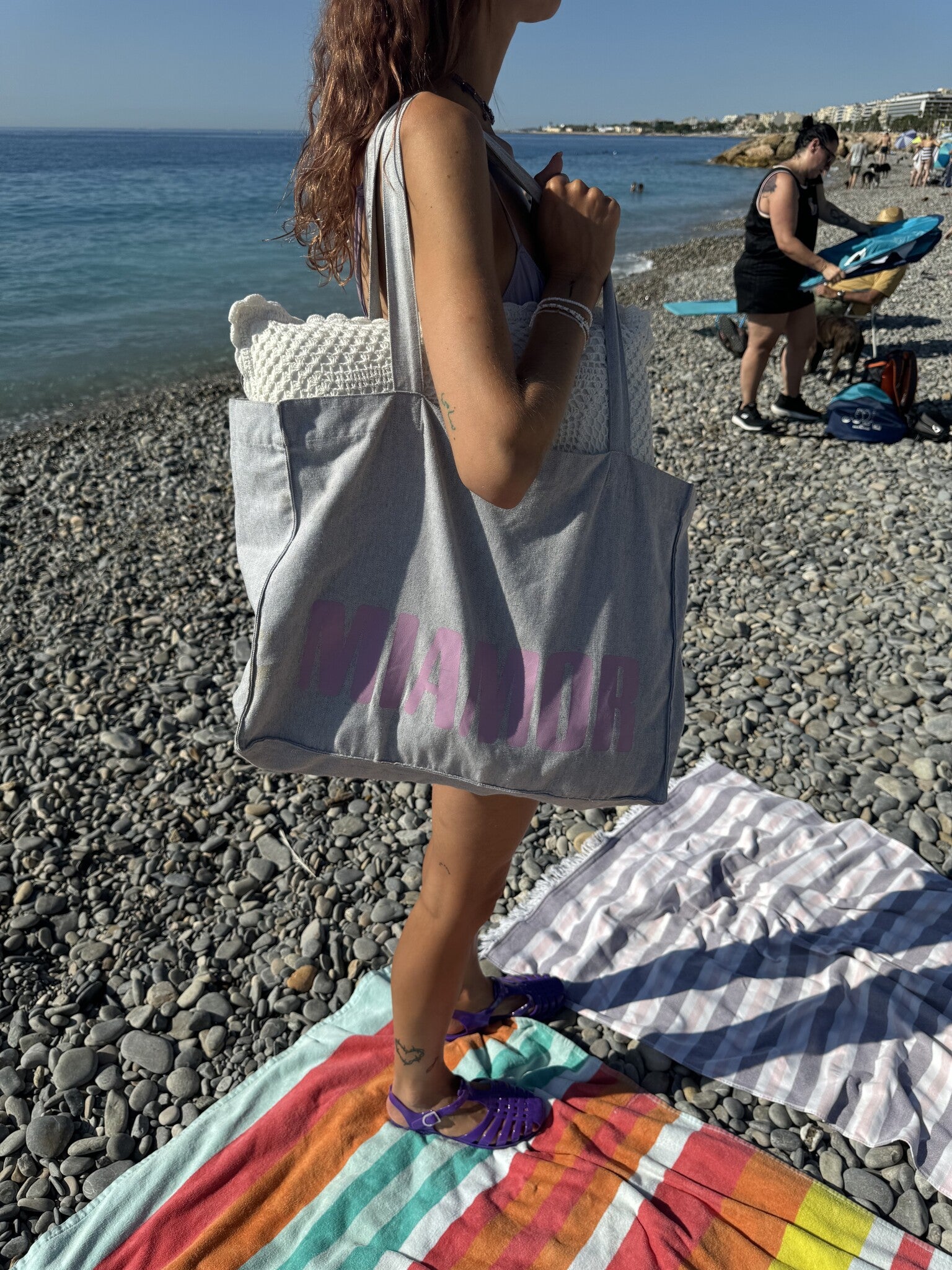 Miamor draagtas XL - grijs lila