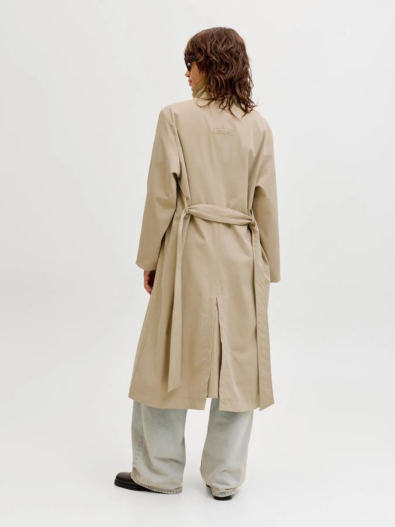 JXSKYLA LONG MAC COAT - TWILL