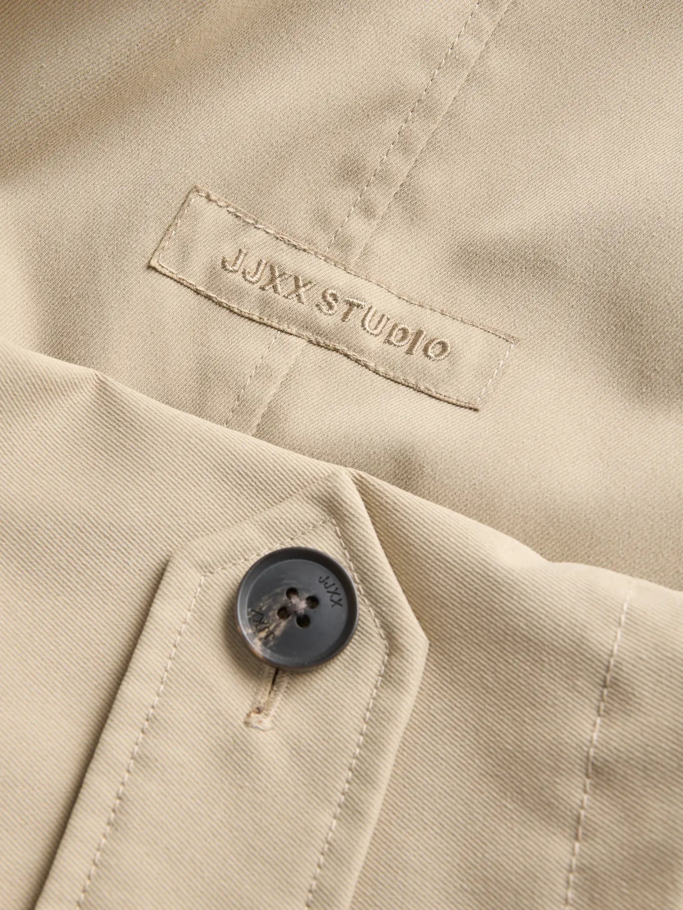 JXSKYLA LONG MAC COAT - TWILL