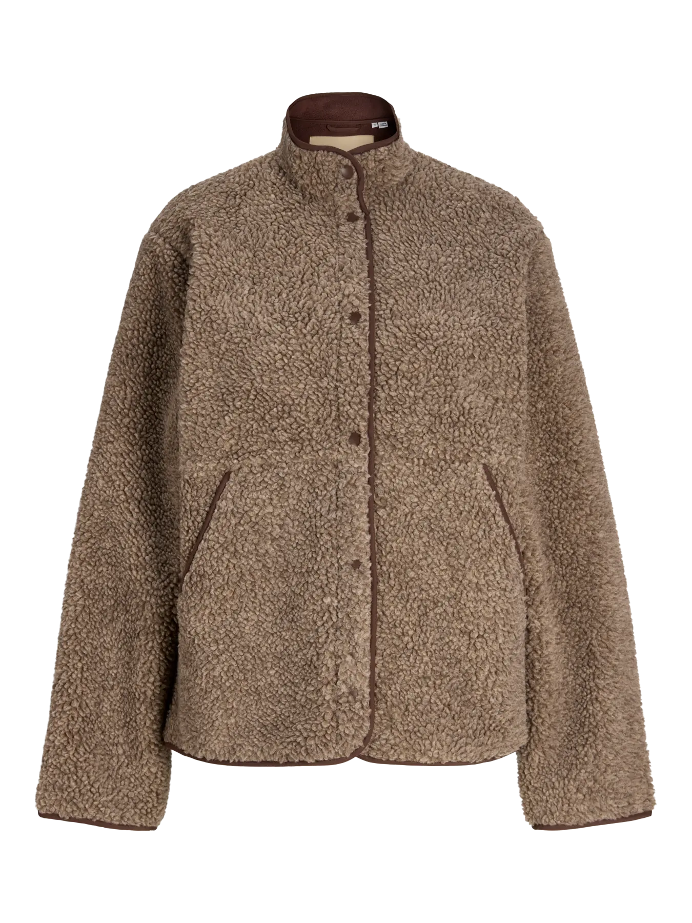 JXVERA TEDDY JACKET - BUNGEE CORD
