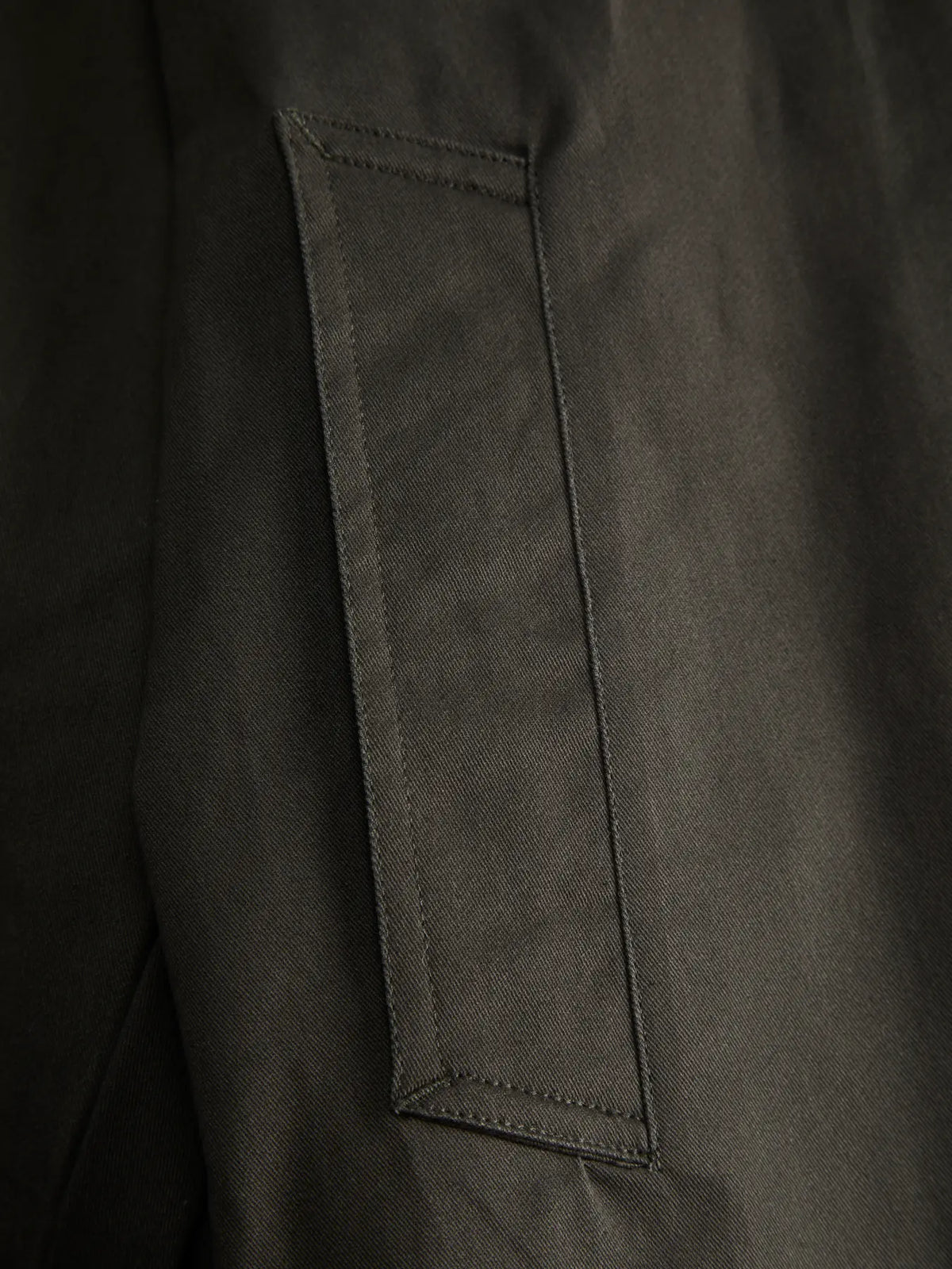 JXGIO SCARF COAT - OLIVE NIGHT