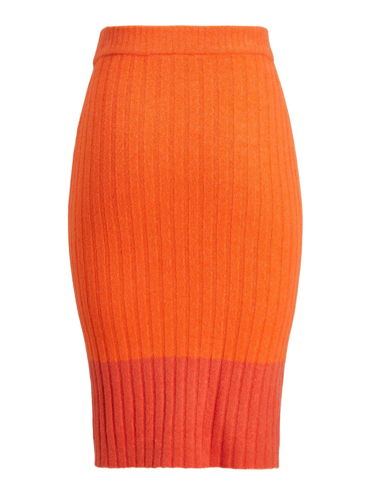 JXLAUREN KNIT SKIRT - KOI