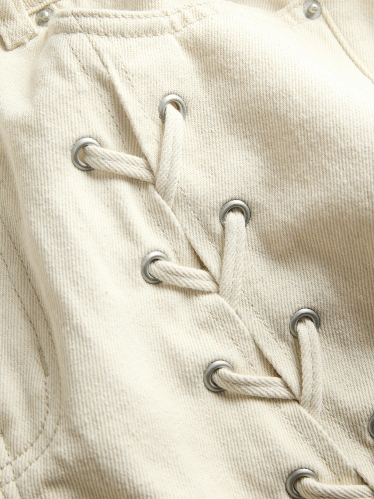 JXAYA TOKYO VETERBROEK - ECRU