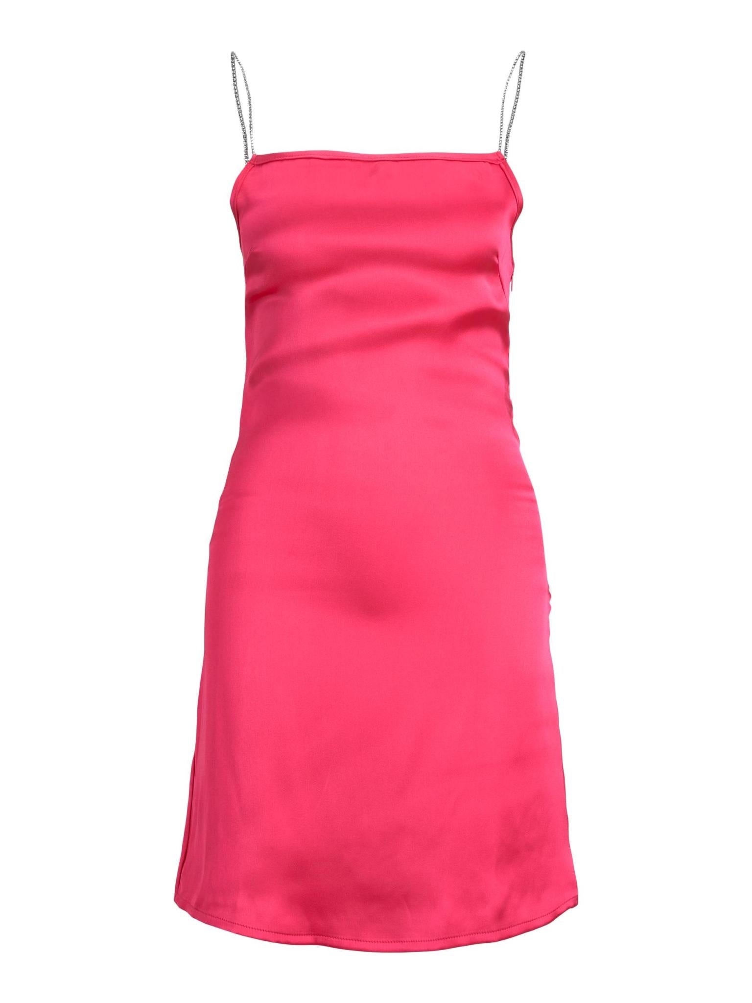 JXCRYSTAL STRAP DRESS - RASPBERRY SORBET