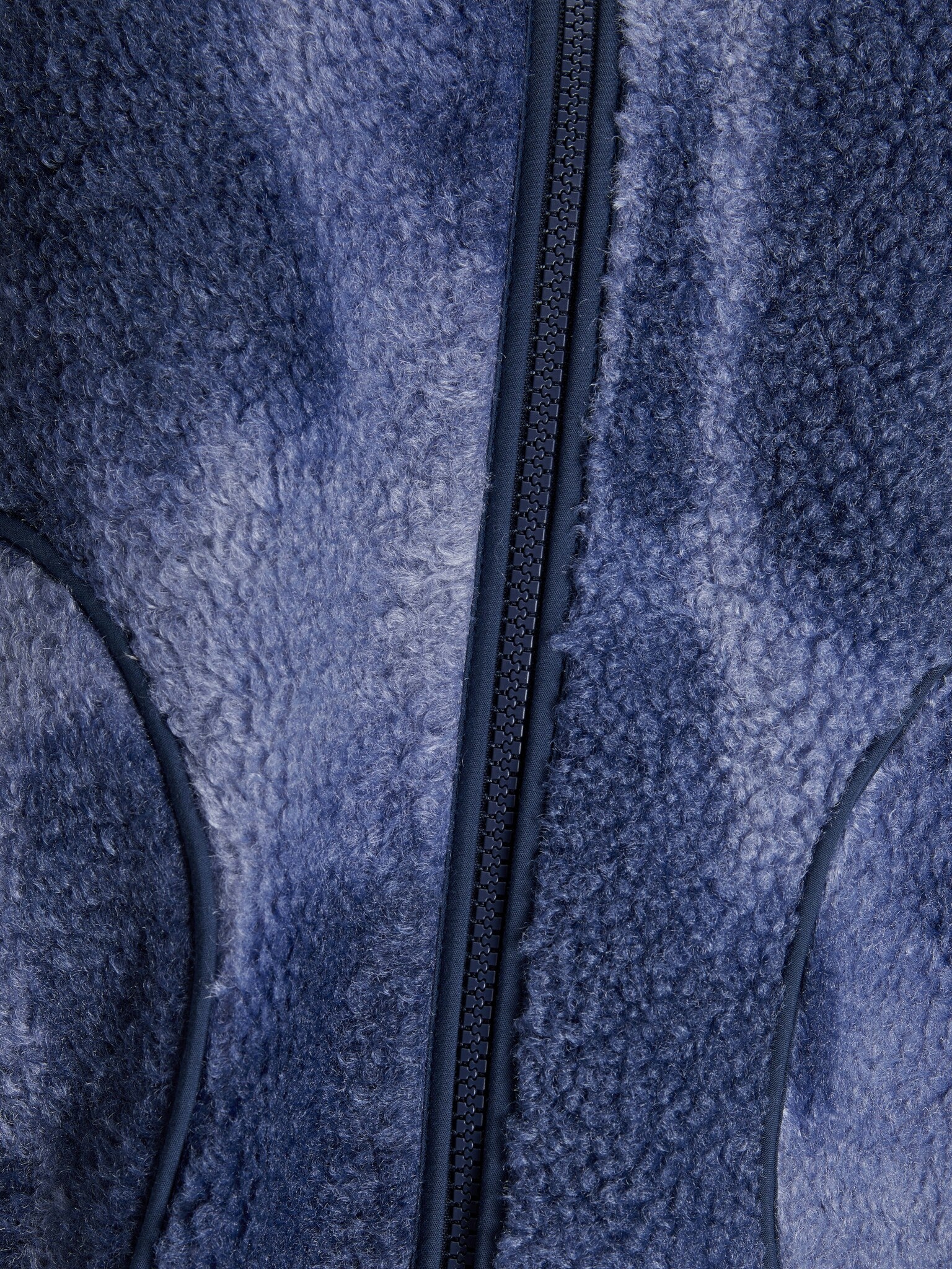 JXDAWN TEDDY VEST - BLUE ICE