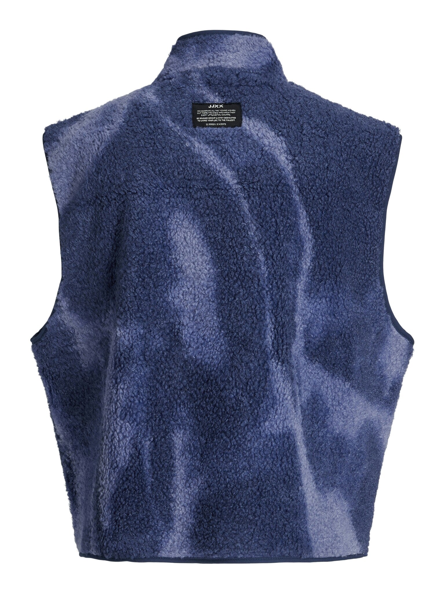 JXDAWN TEDDY VEST - BLUE ICE