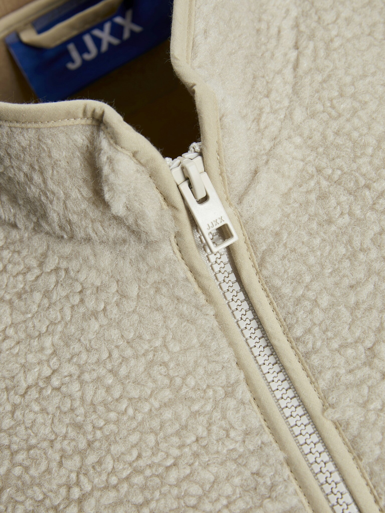 JXDAWN TEDDY JACKET - MOONBEAM