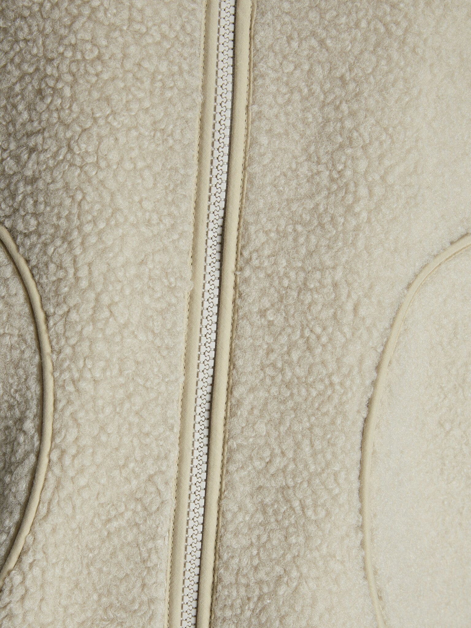 JXDAWN TEDDY VEST - MOONBEAM