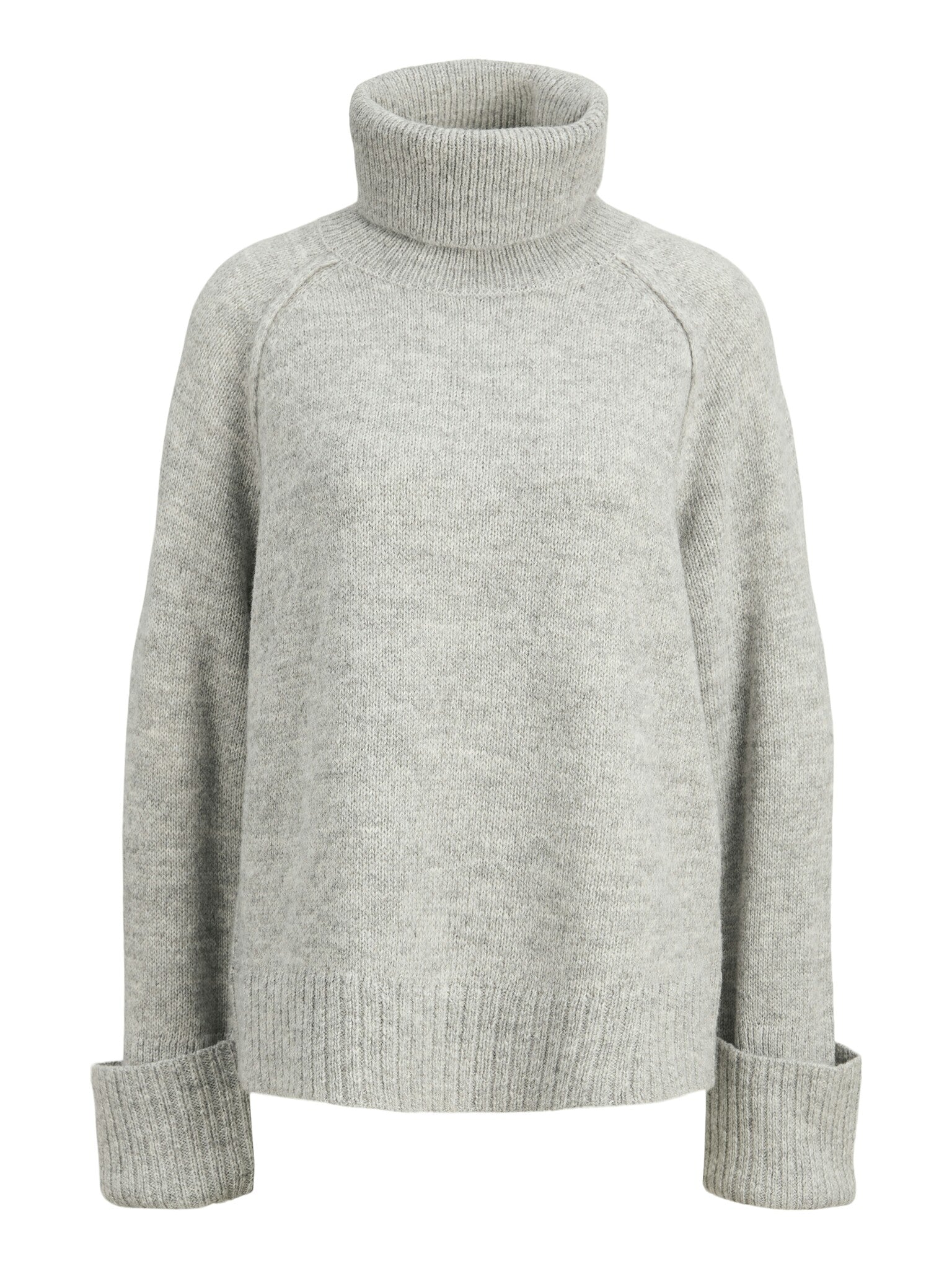 Pull à col roulé JXELLINORA - Gris clair chiné