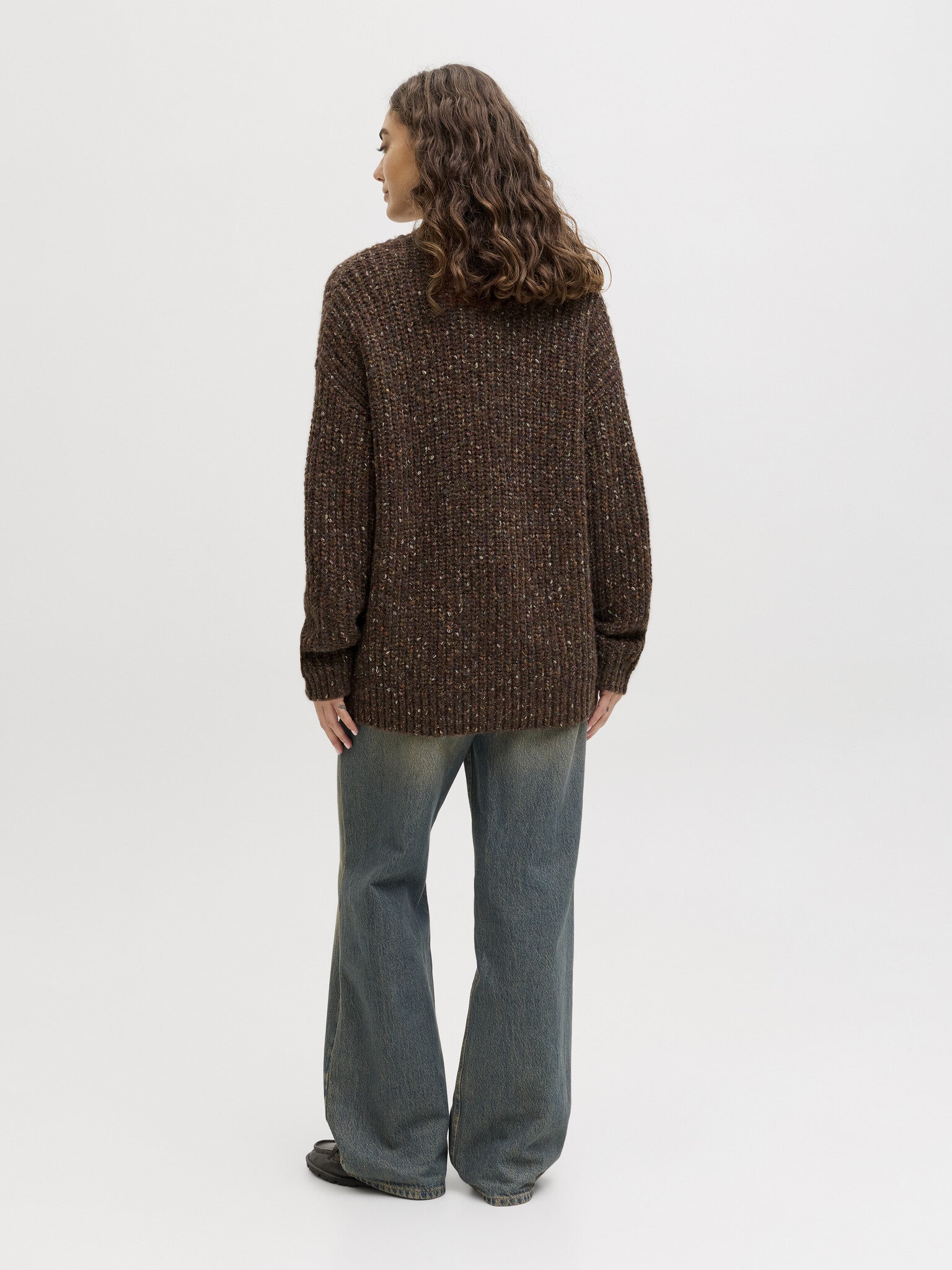 JXSKYLA GEBREID VEST - BRACKEN