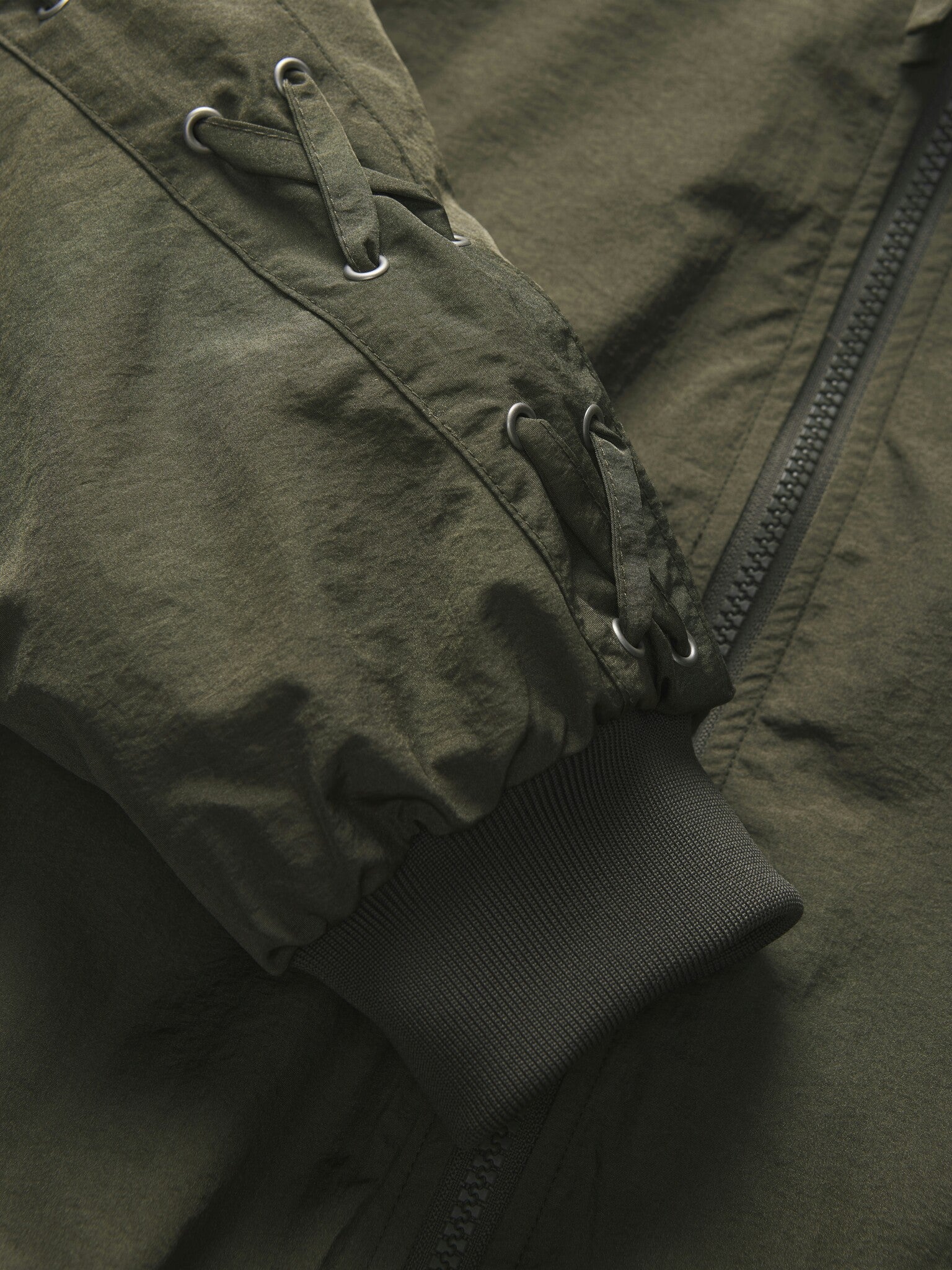 VESTE BOMBER À LACETS JXEMBER - TORTUE DE MER