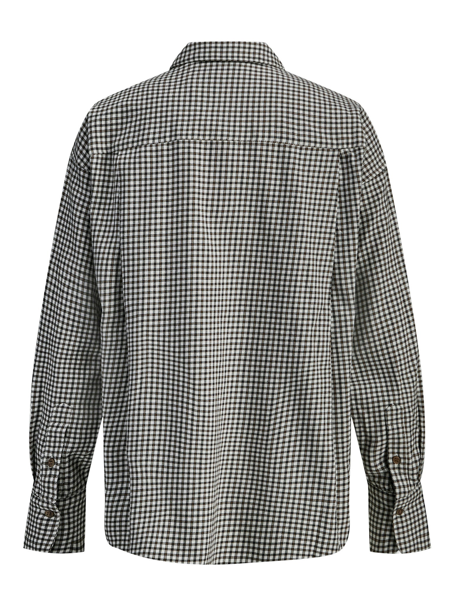 JXJAMIE CHECK FLANNEL SHIRT - CLOUD DANCER CHECKS