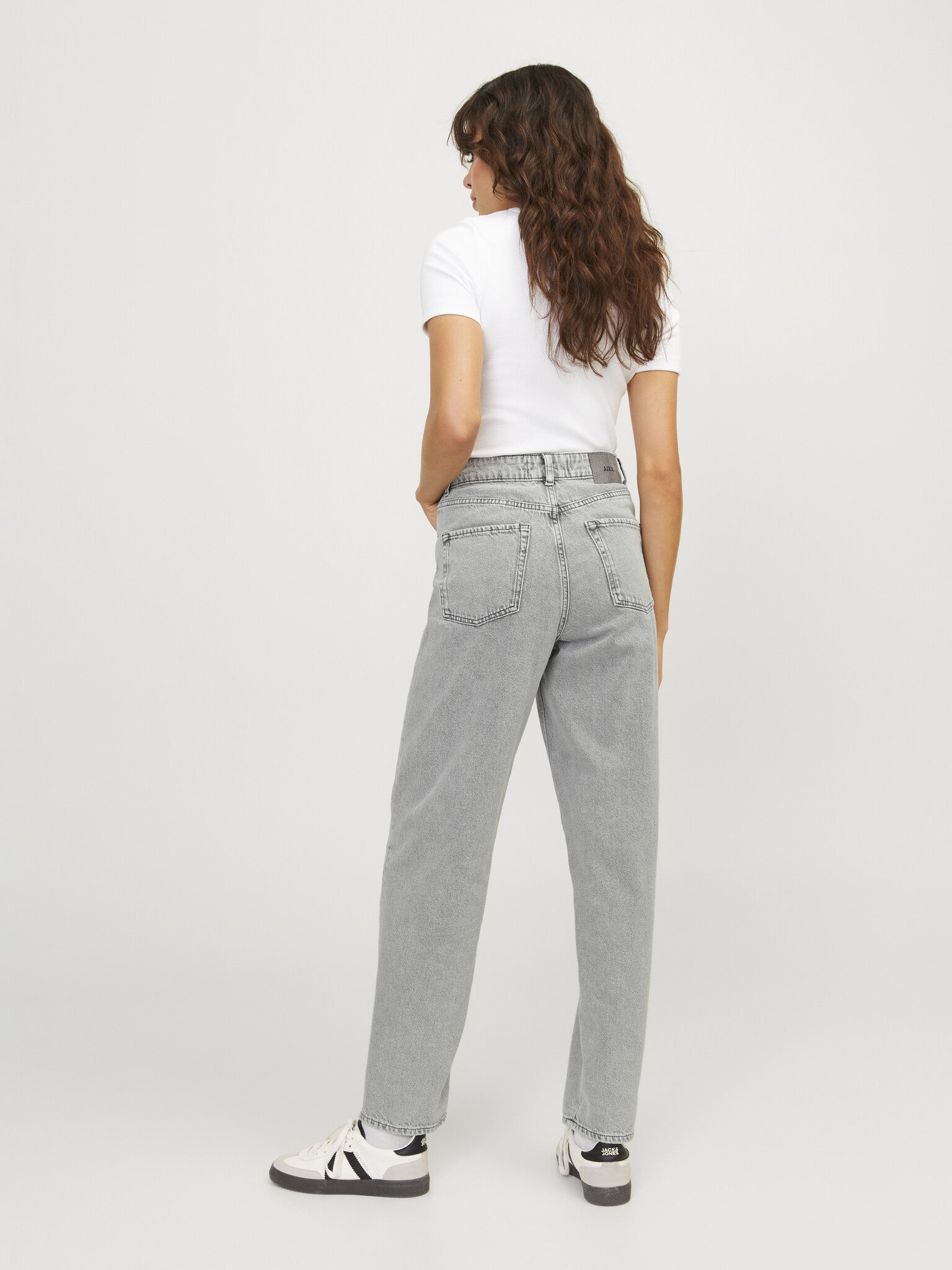 JXLISBON MOM JEANS R4040 - LIGHT GREY DENIM