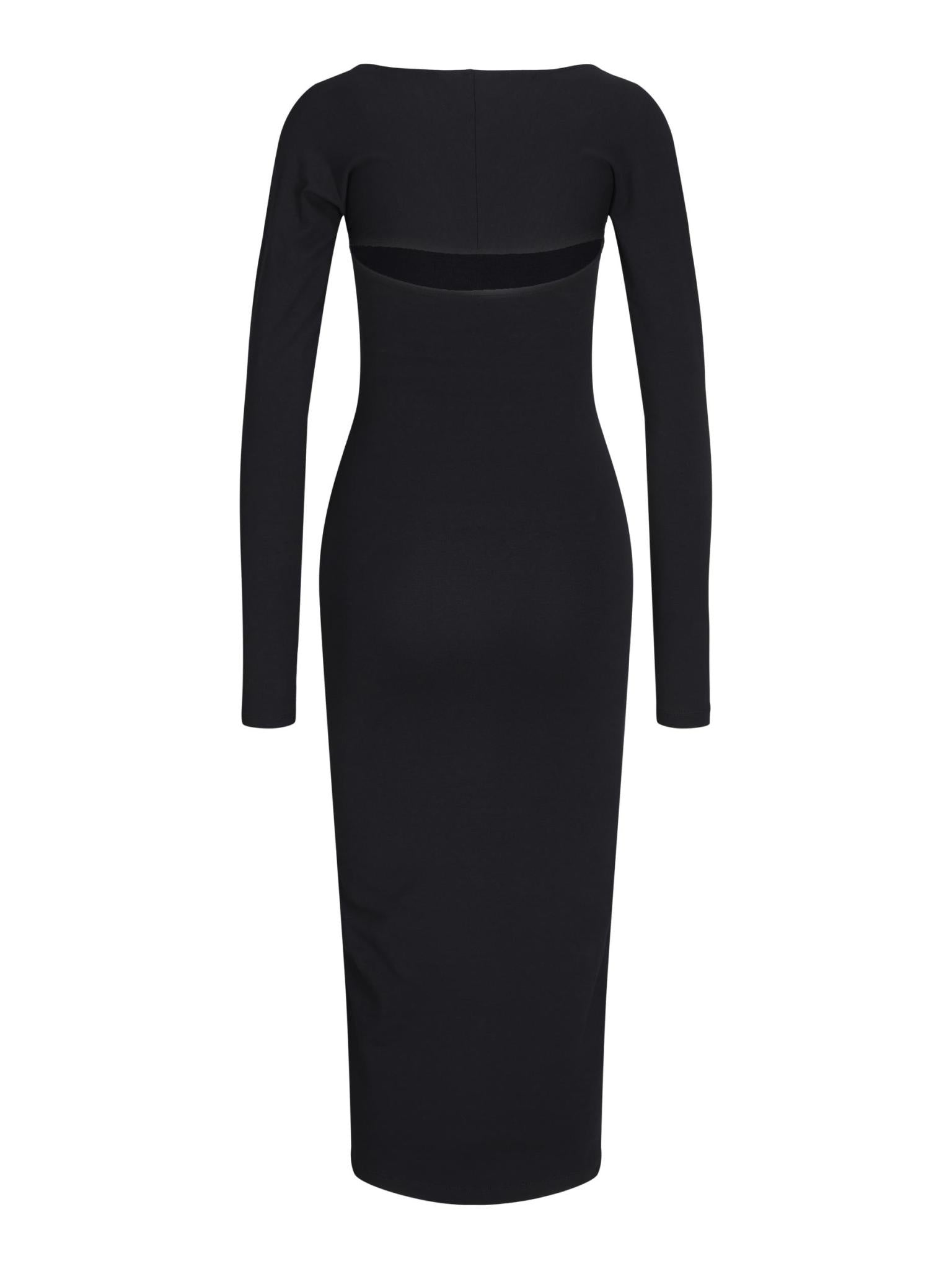 JXELEANOR STRETCH DRESS - BLACK