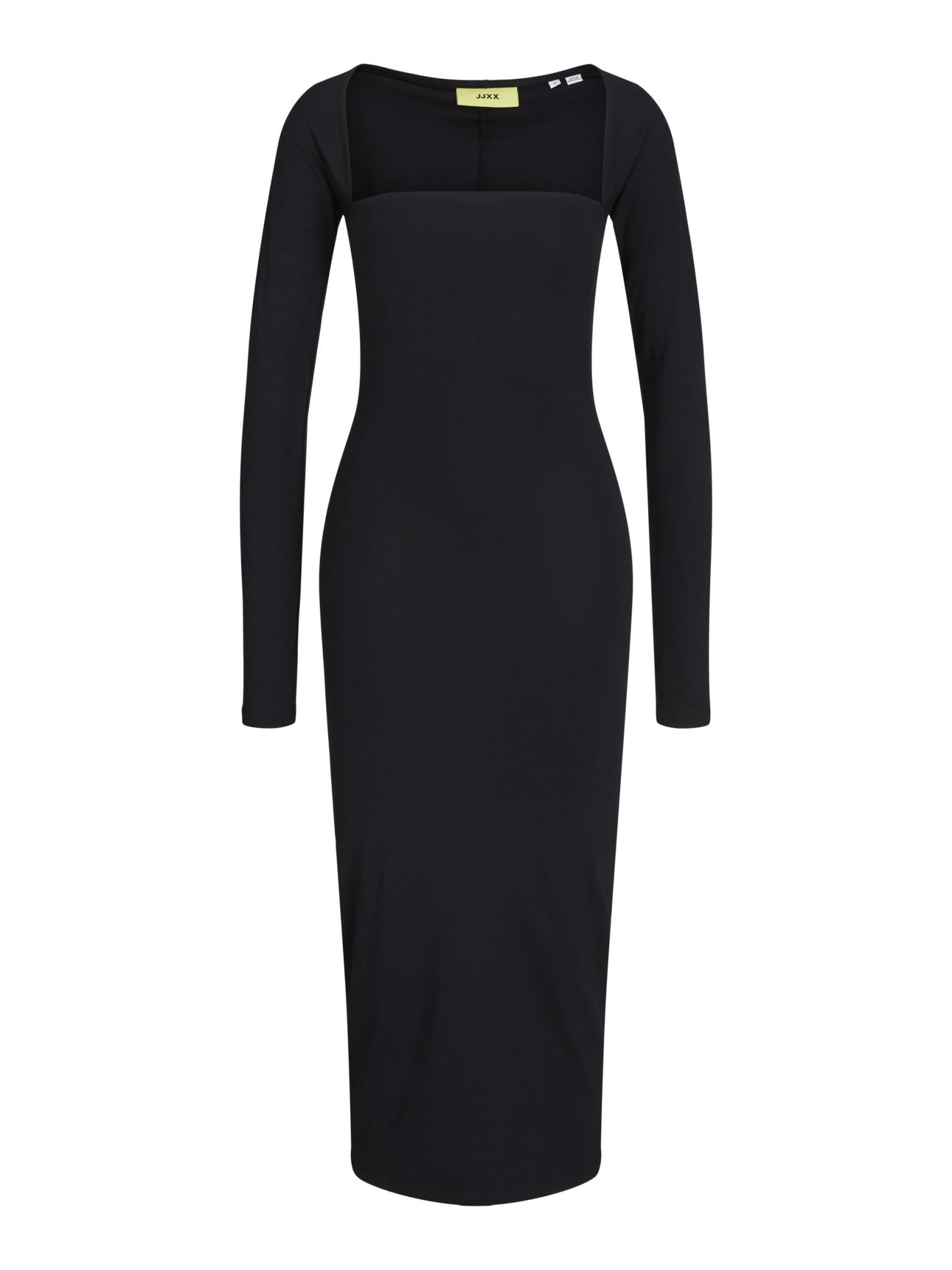 JXELEANOR STRETCH DRESS - BLACK