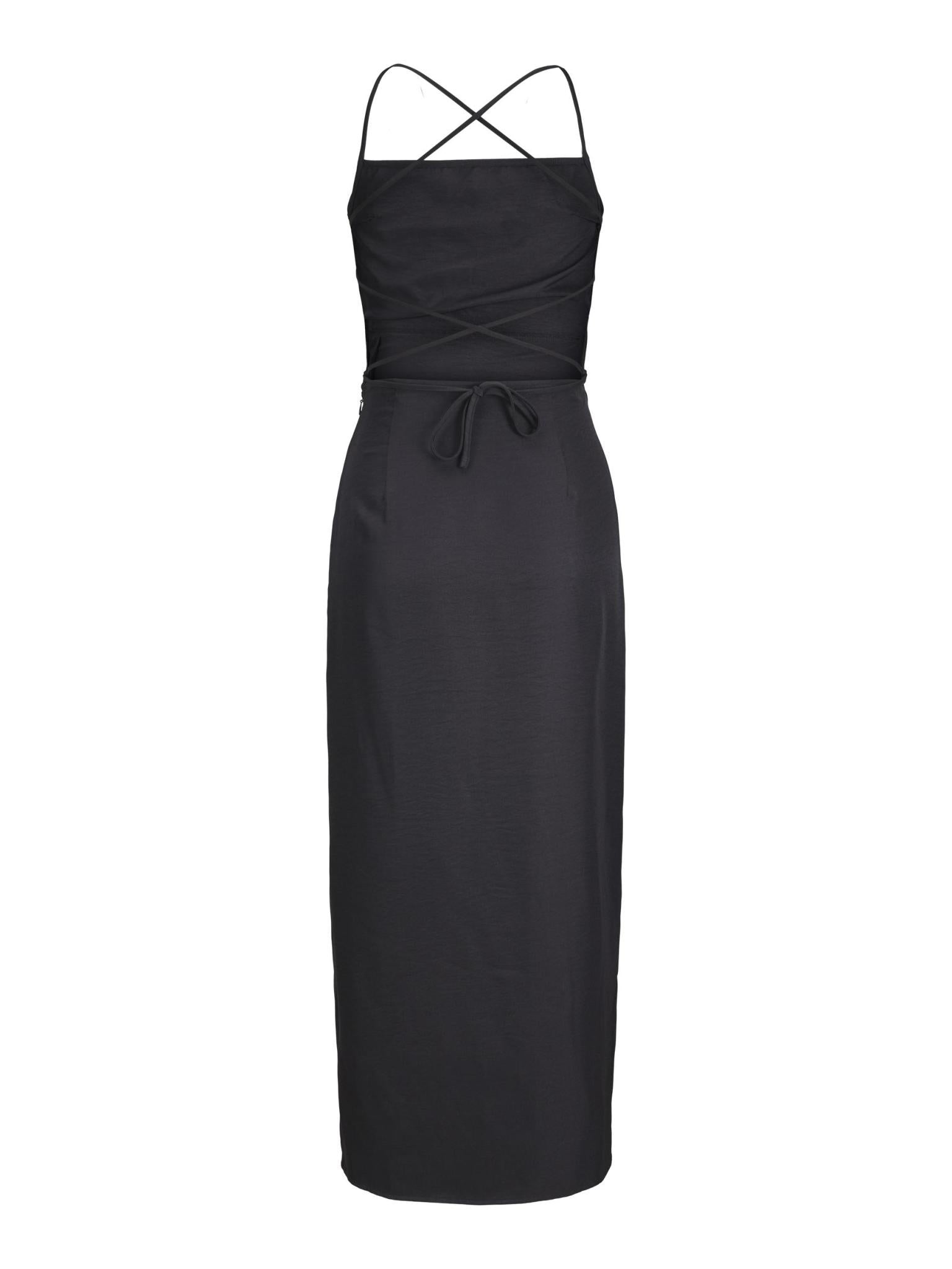 JXKATE STRAP DRESS - BLACK