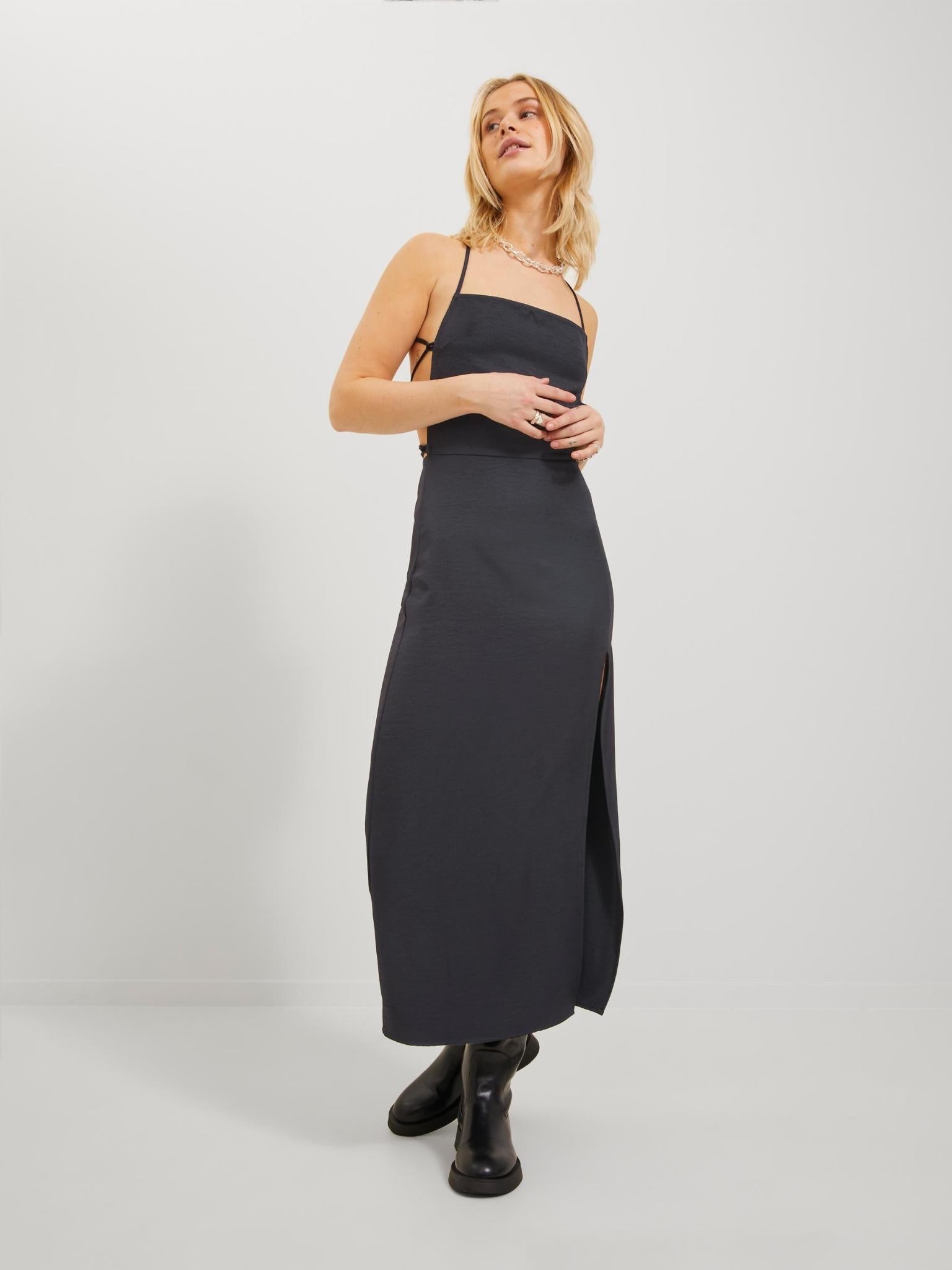 JXKATE STRAP DRESS - BLACK