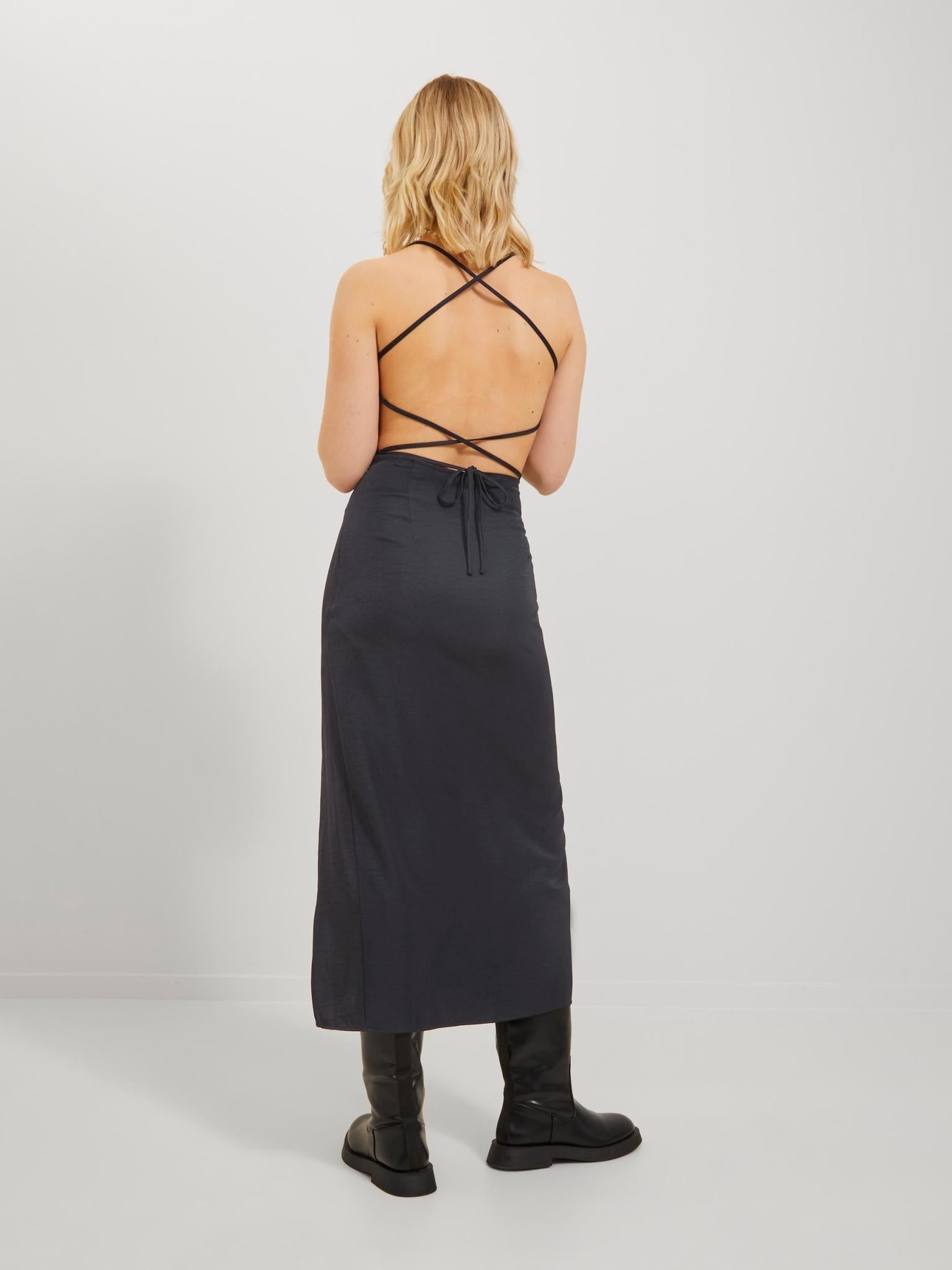 JXKATE STRAP DRESS - BLACK