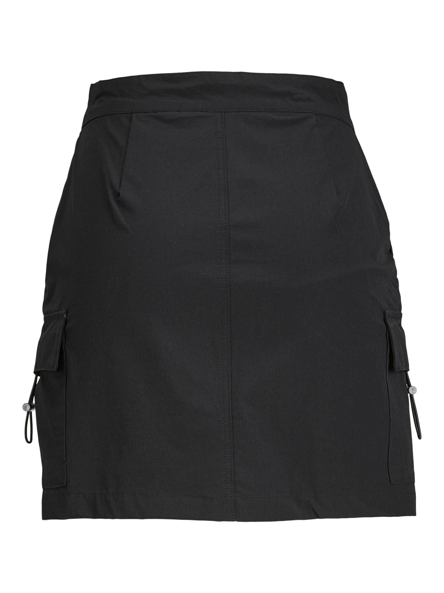 JXHINT CARGO SKIRT - BLACK