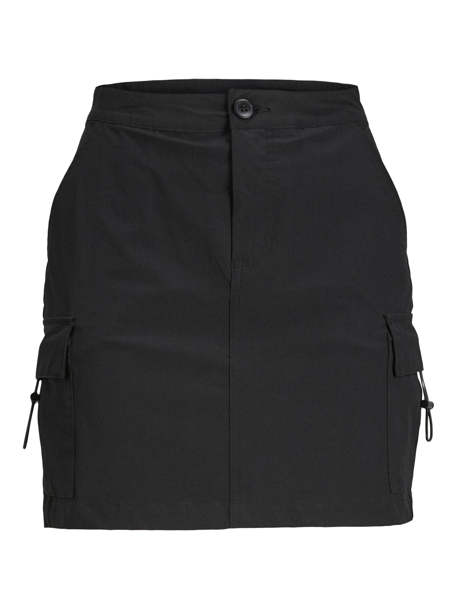 JXHINT CARGO SKIRT - BLACK
