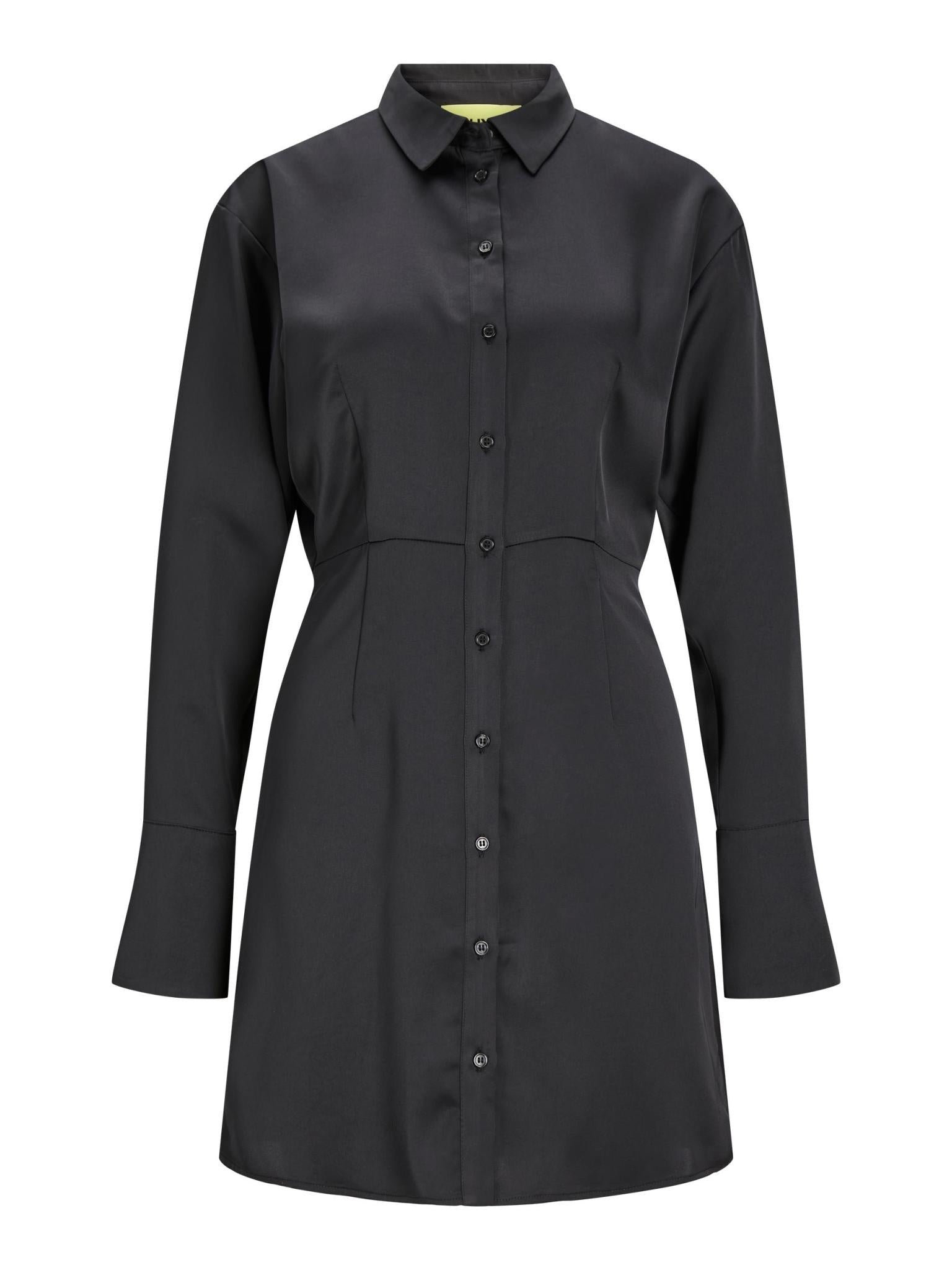 JXKIMMIE SATIN DRESS - BLACK