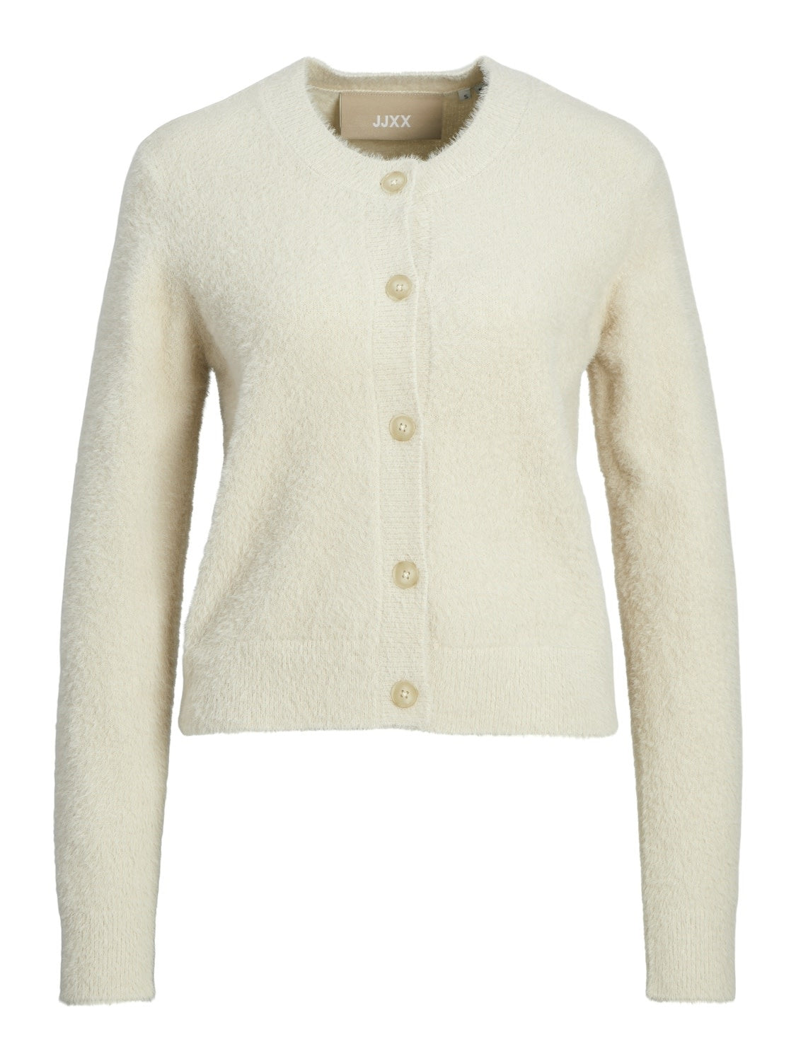 JXOLIVIA CARDIGAN KNIT - FEATHER GRAY
